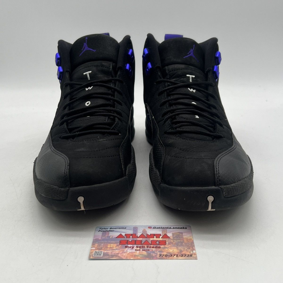 Jordan Brand Air Jordan 12 Dark Concord Size US 12 / EU 45 - 2 Thumbnail