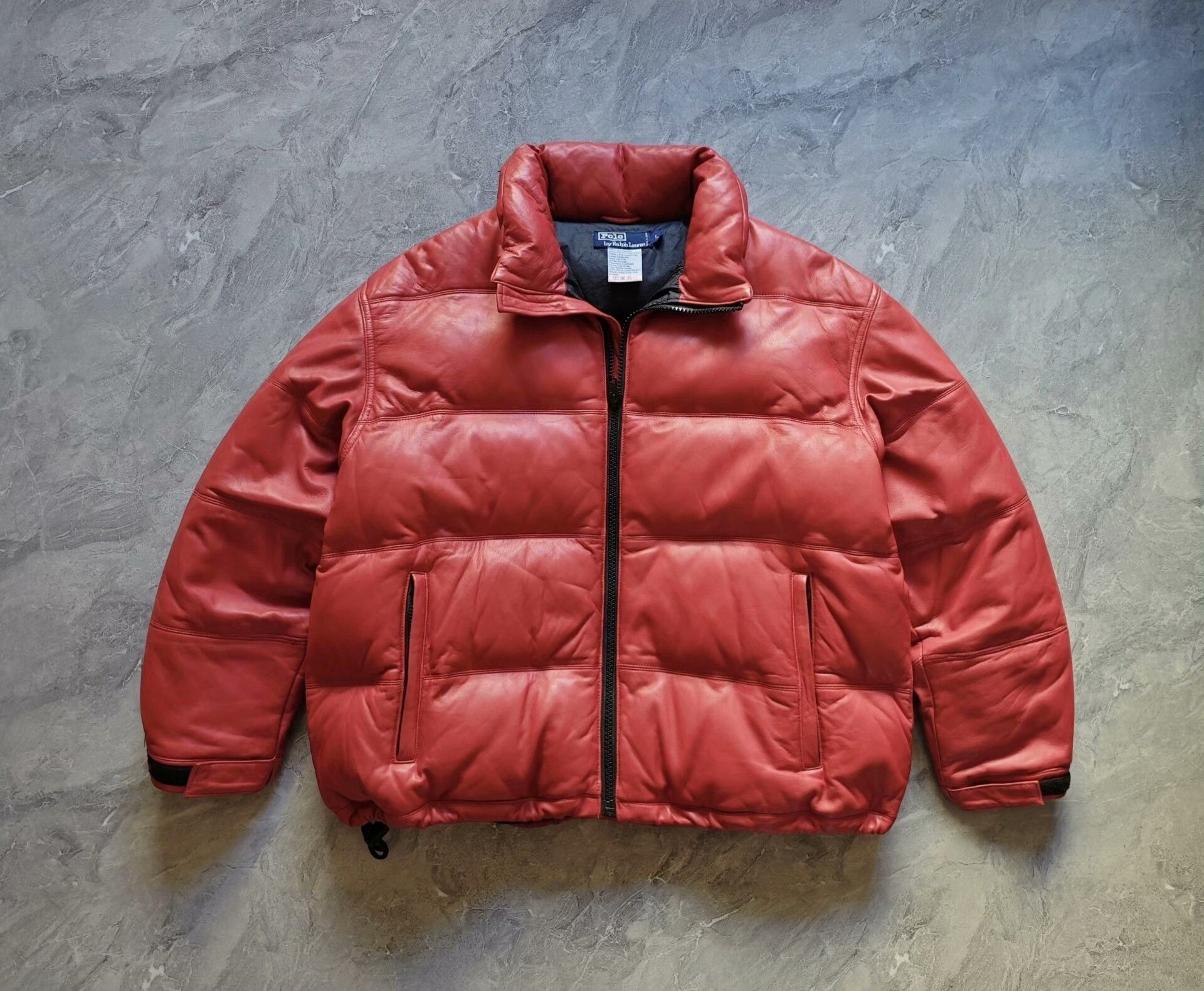 Polo Ralph Lauren leather puffer jacket by polo ralph lauren Size US L / EU 52-54 / 3 - 1 Thumbnail