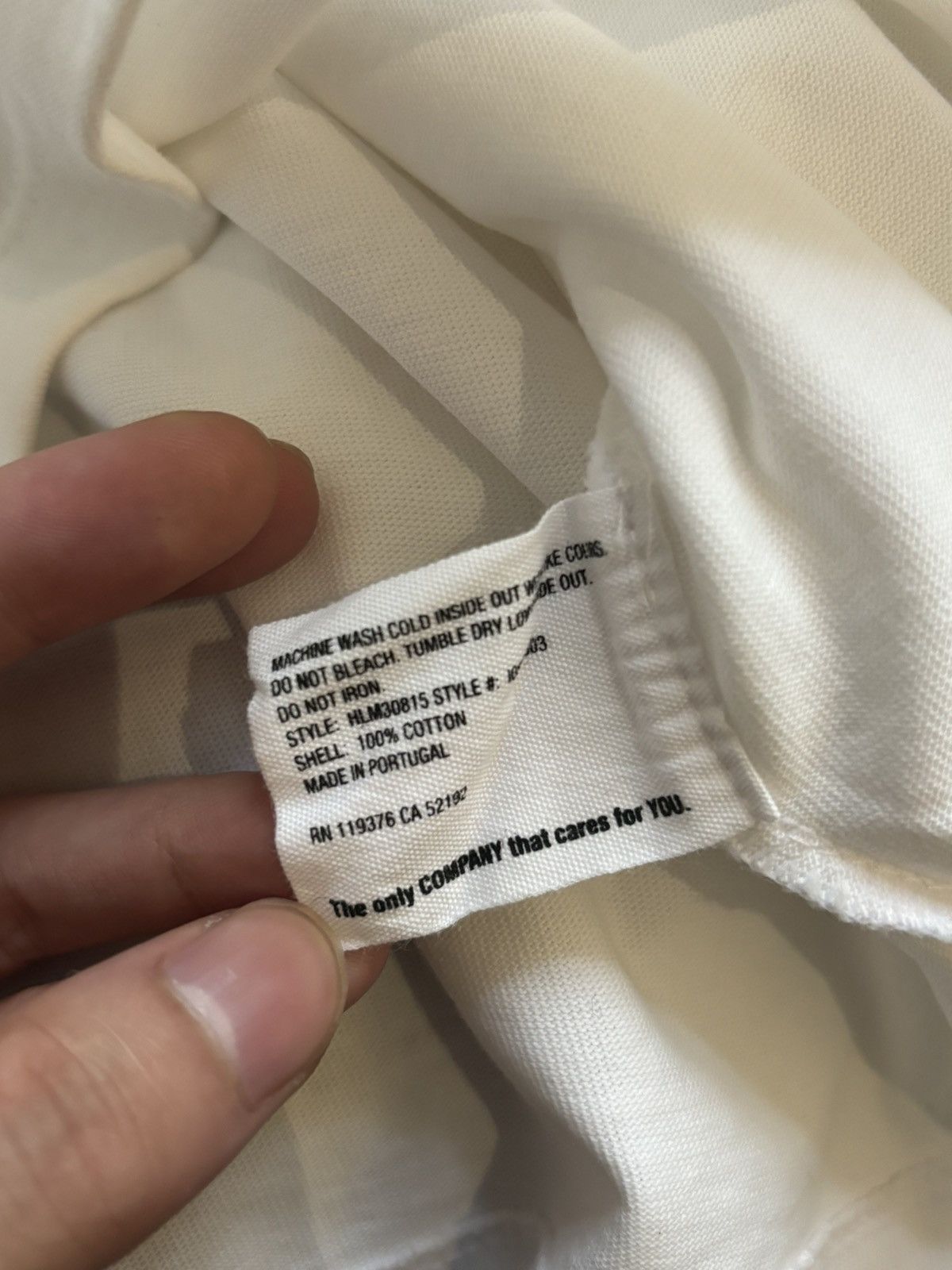 Helmut Lang Helmut Lang | Slogan Long-Sleeve T-Shirt Size US S / EU 44-46 / 1 - 6 Thumbnail