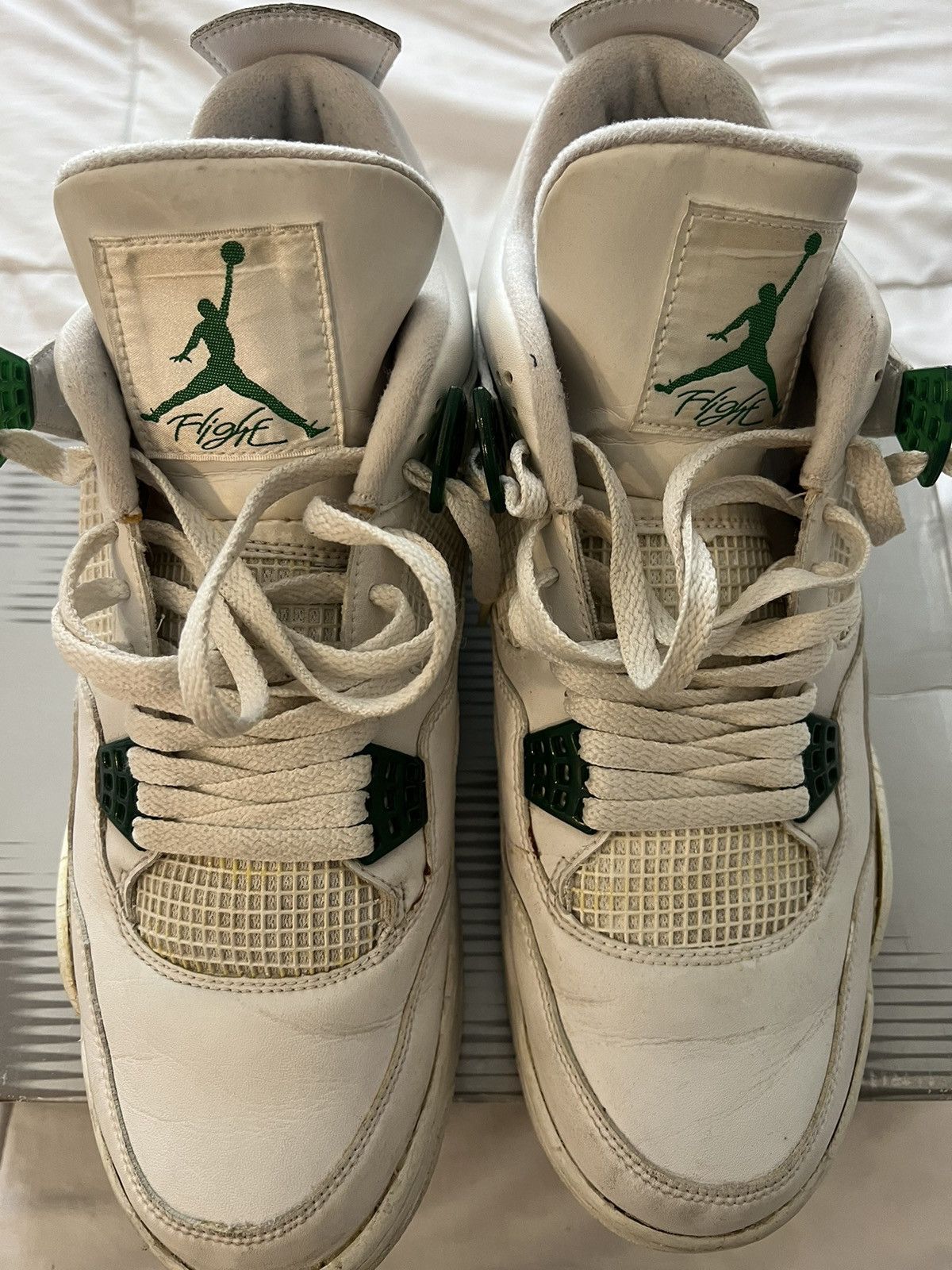 Jordan Brand 2004 Air Jordan 4 Retro “Classic Green” Size US 12 / EU 45 - 6 Thumbnail