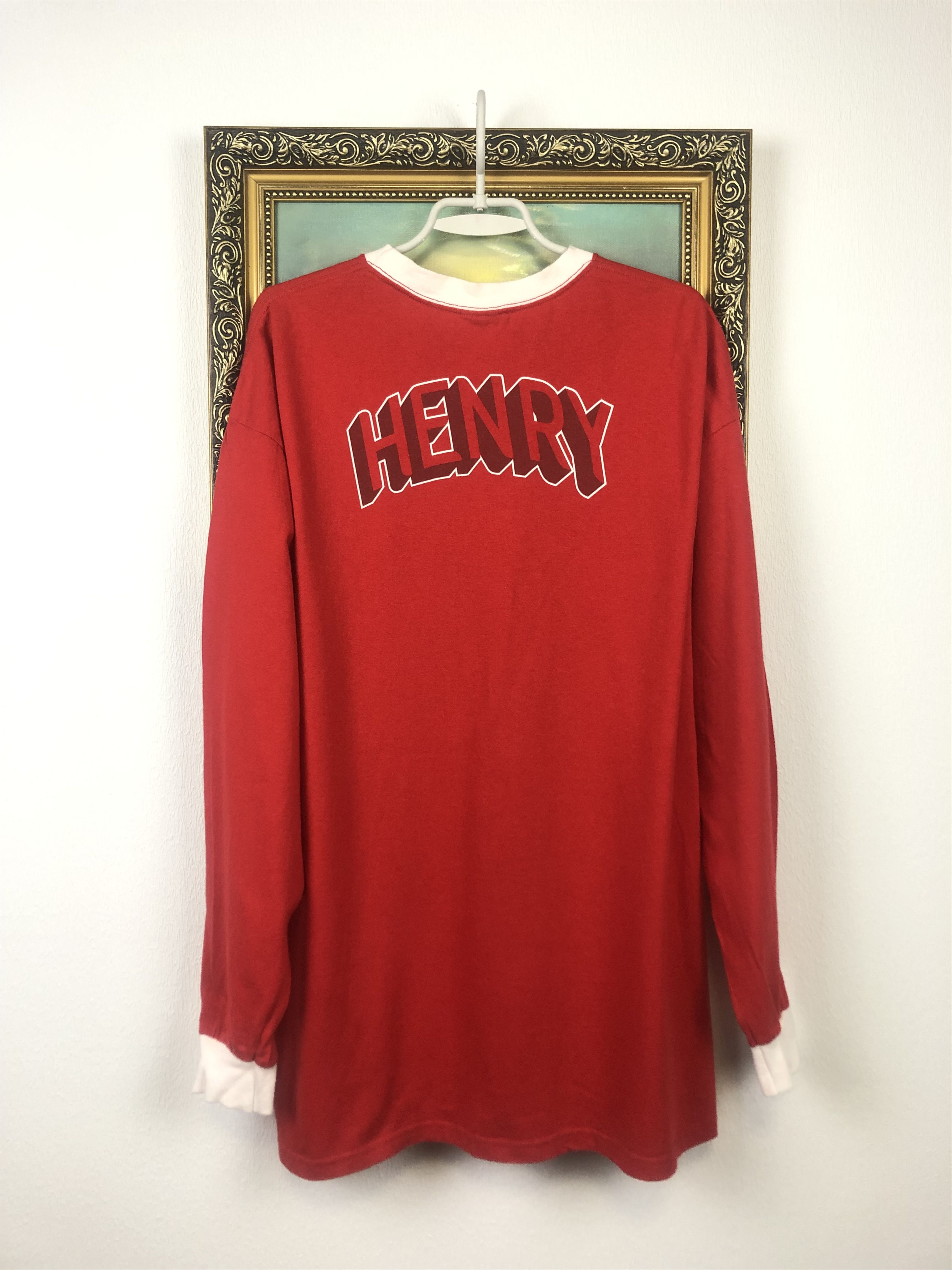 Nike Vintage Arsenal Football Shirt #14 Henry Jersey Long Sleeve Size US XL / EU 56 / 4 - 10 Thumbnail