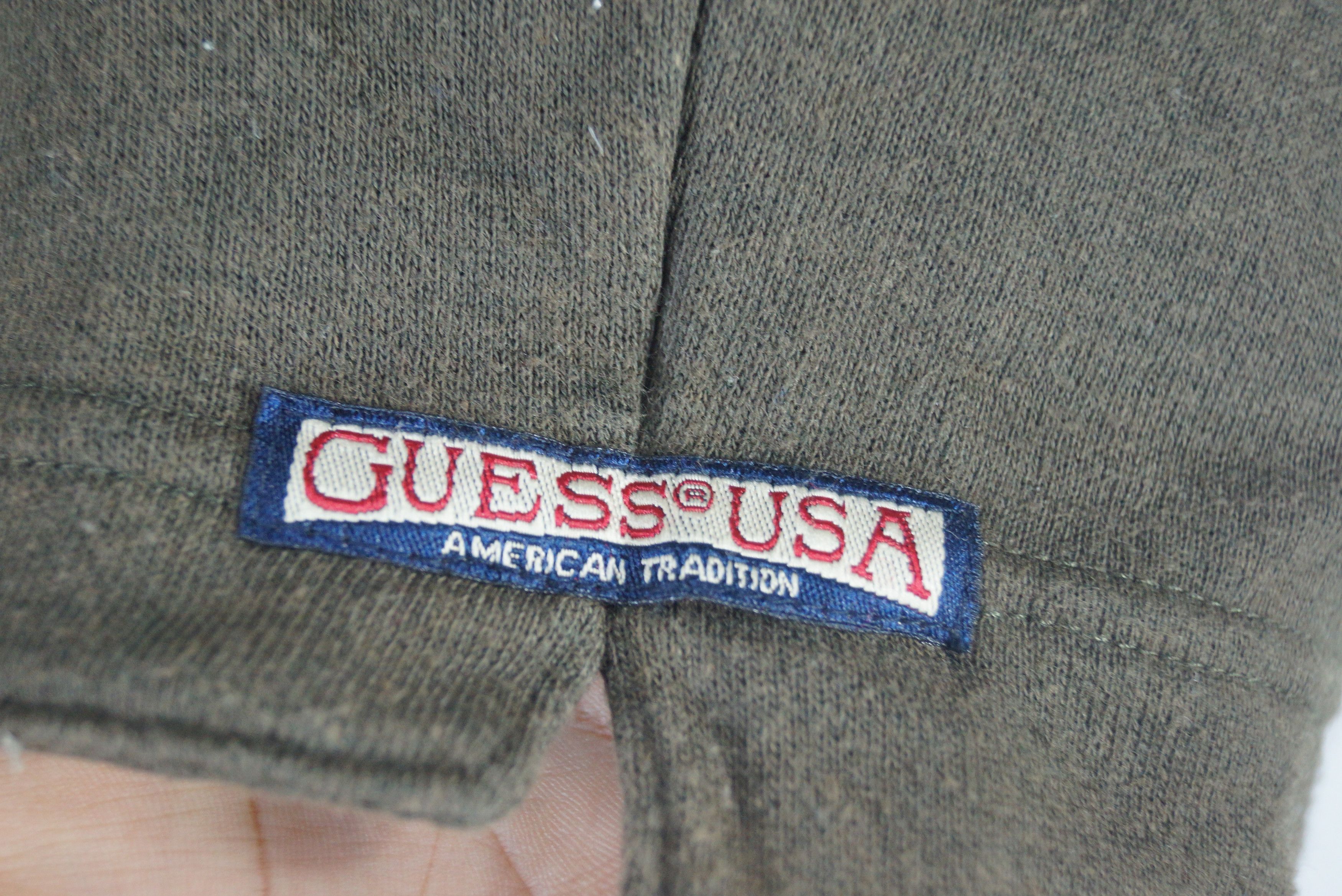 Guess × Vintage Guess Sweatshirt Collar Button Up Nice Design Size US M / EU 48-50 / 2 - 4 Thumbnail