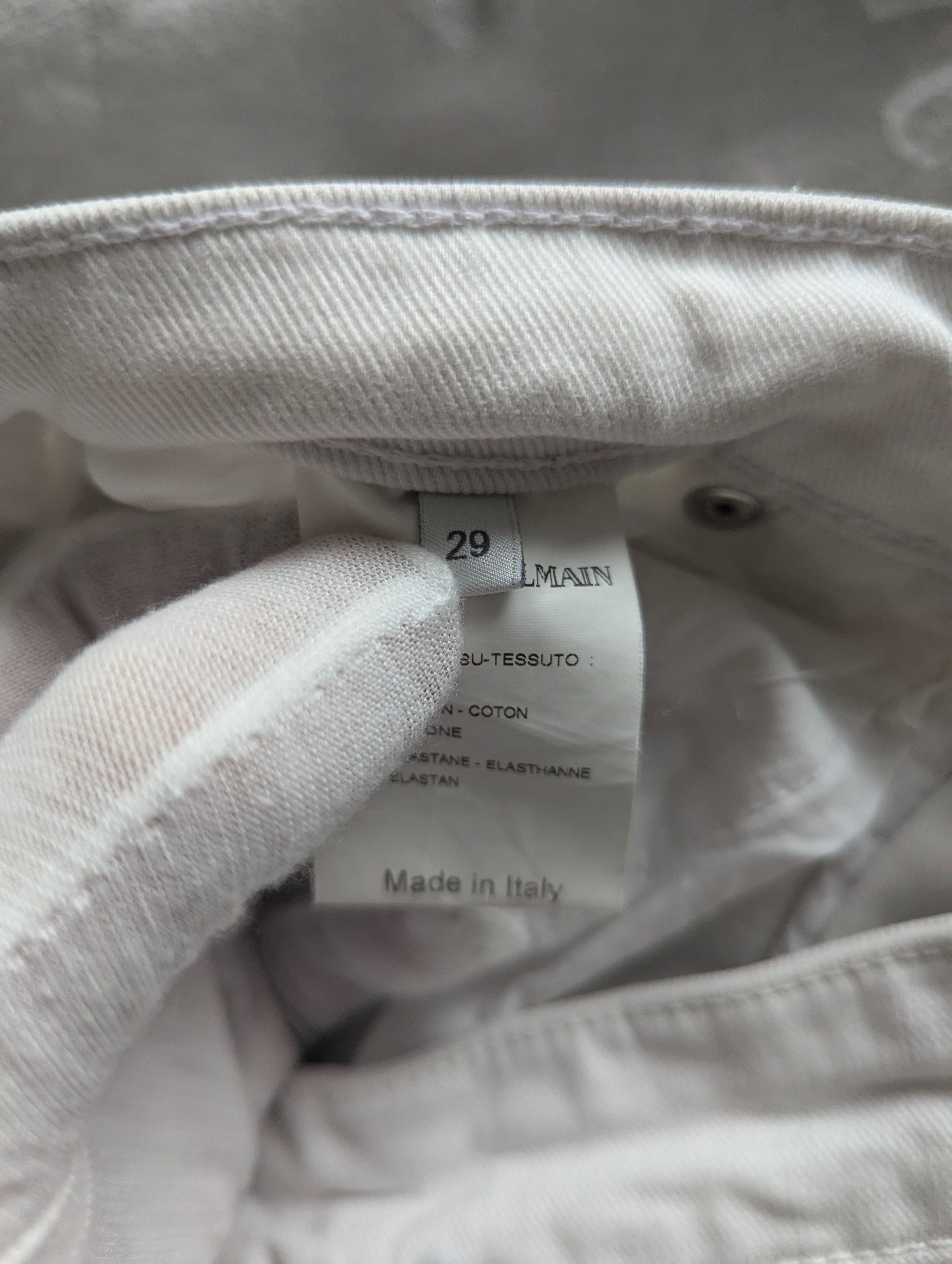 Pierre Balmain Balmain white jeans Size 29" - 5 Thumbnail