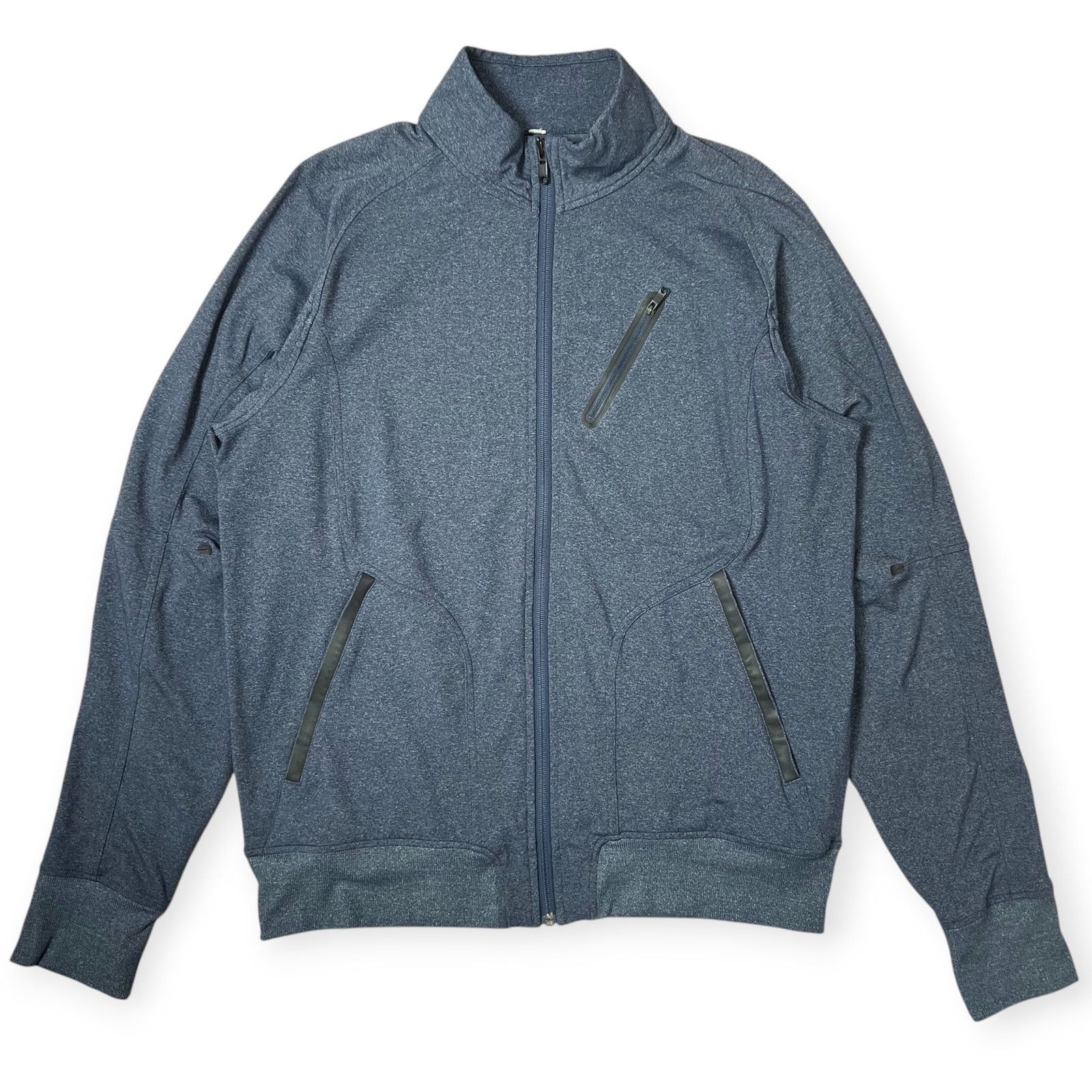 Lululemon Lululemon Trainer Jacket MENS L Blue Sweatshirt EUC Size US L / EU 52-54 / 3 - 1 Thumbnail
