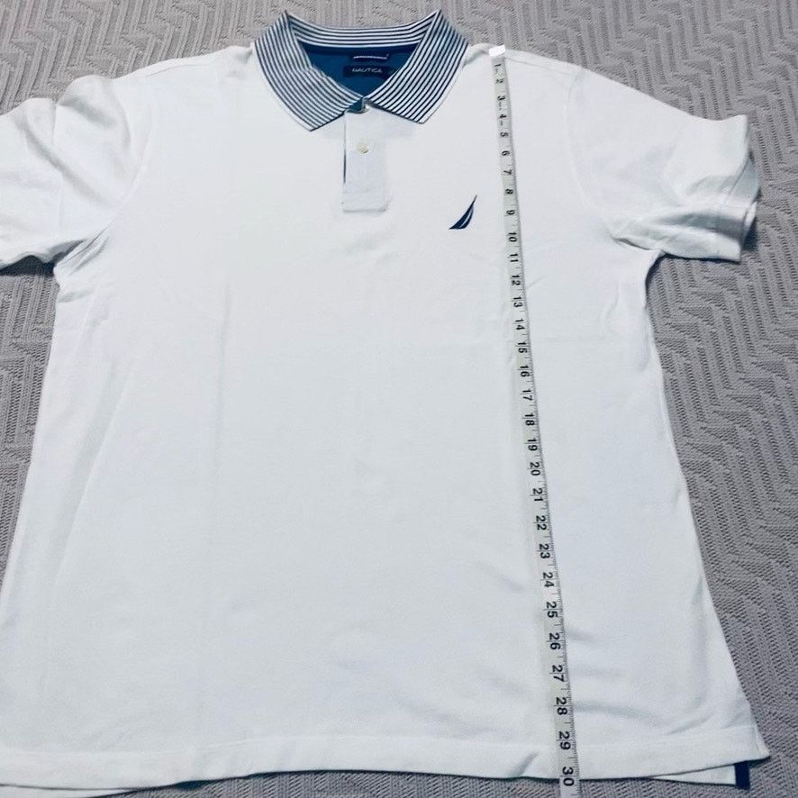 Nautica Nautica white polo shirt Size US L / EU 52-54 / 3 - 6 Thumbnail