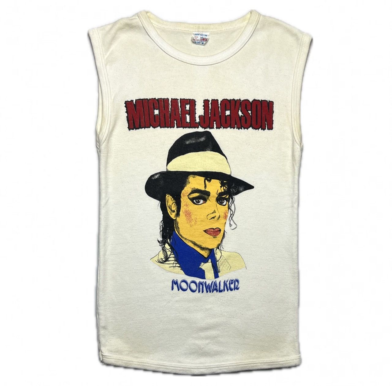 Band Tees × Vintage Vintage 90s Michael Jackson Moonwalker Tank Size US XS / EU 42 / 0 - 1 Thumbnail