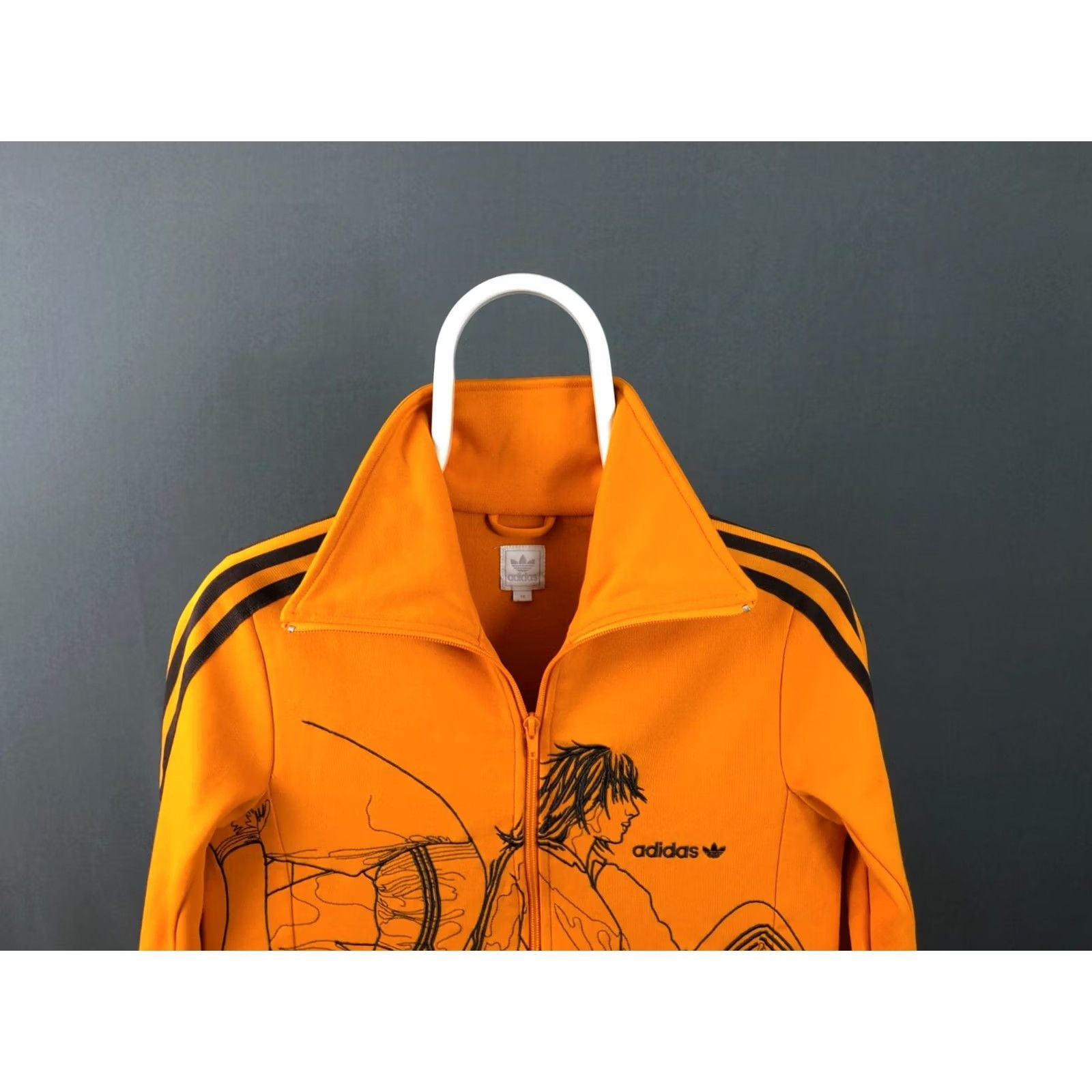 Adidas adidas Zip Track Jacket Cotton Blend Men Size S Yellow Jacket Size US S / EU 44-46 / 1 - 7 Thumbnail