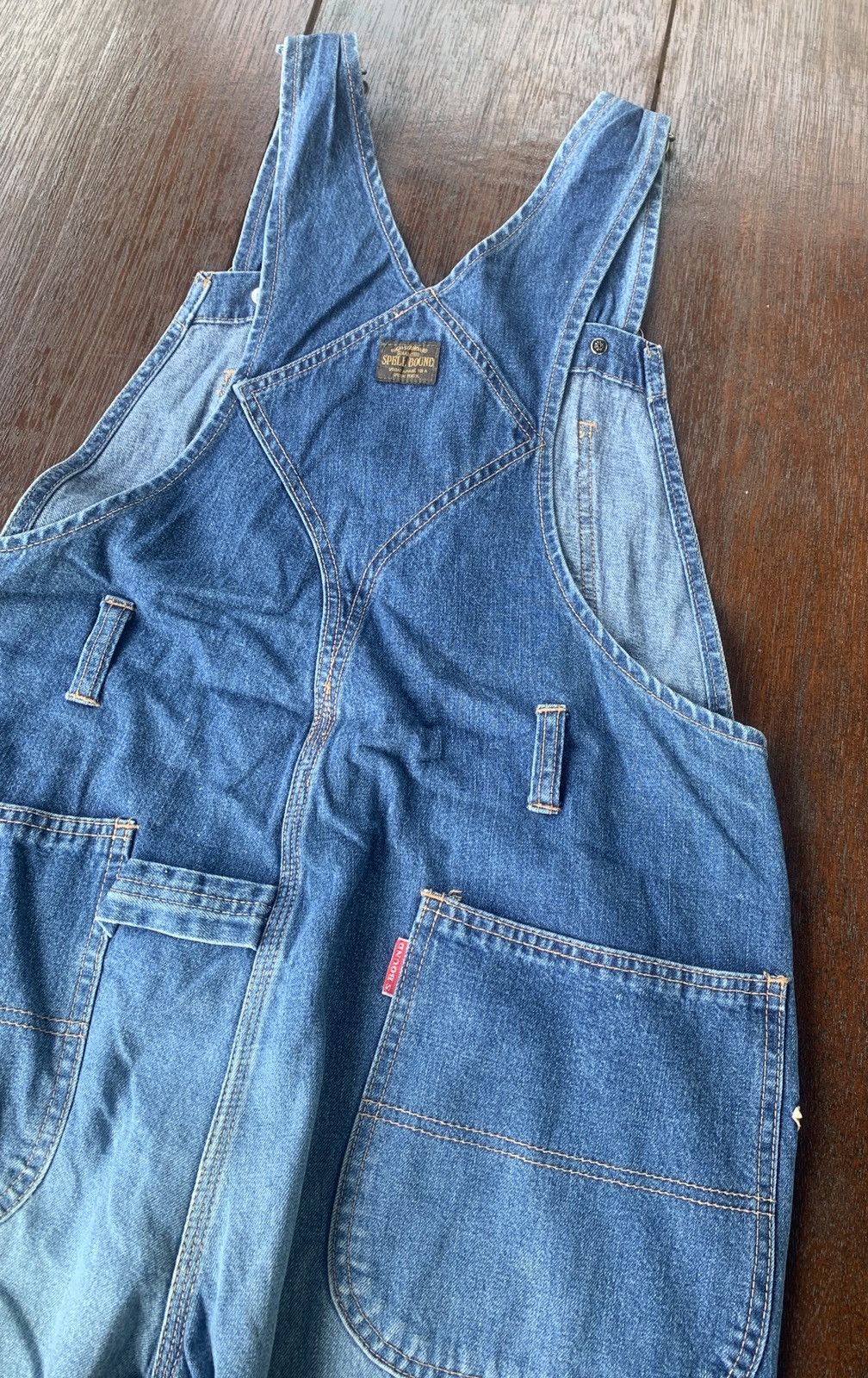 Spellbound Spellbound Japan Union Made denim overalls Size US 35 - 7 Thumbnail
