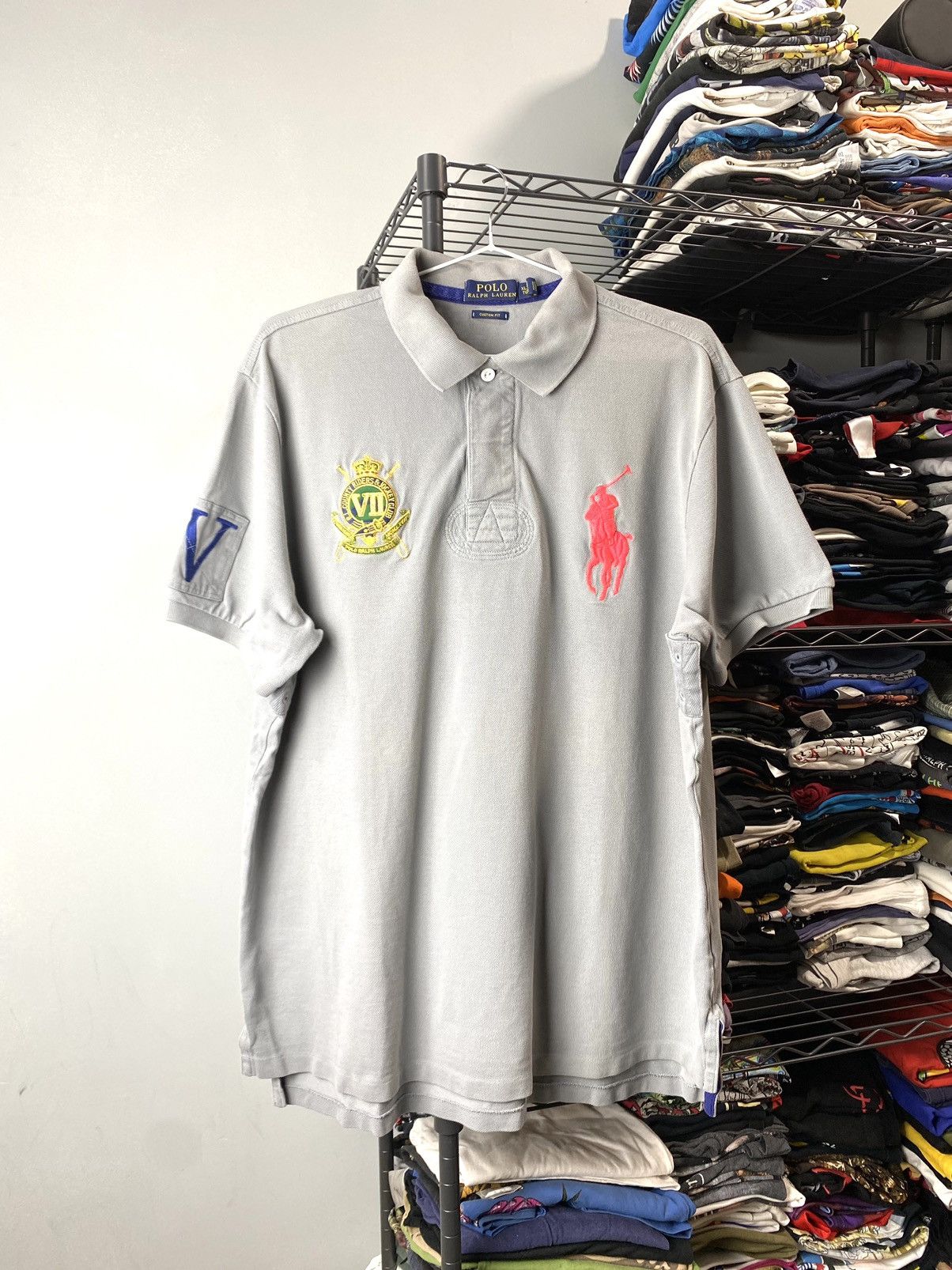 Polo Ralph Lauren Vintage Polo Ralph Lauren Polo Shirt Tee Rugby Size US XL / EU 56 / 4 - 1 Thumbnail