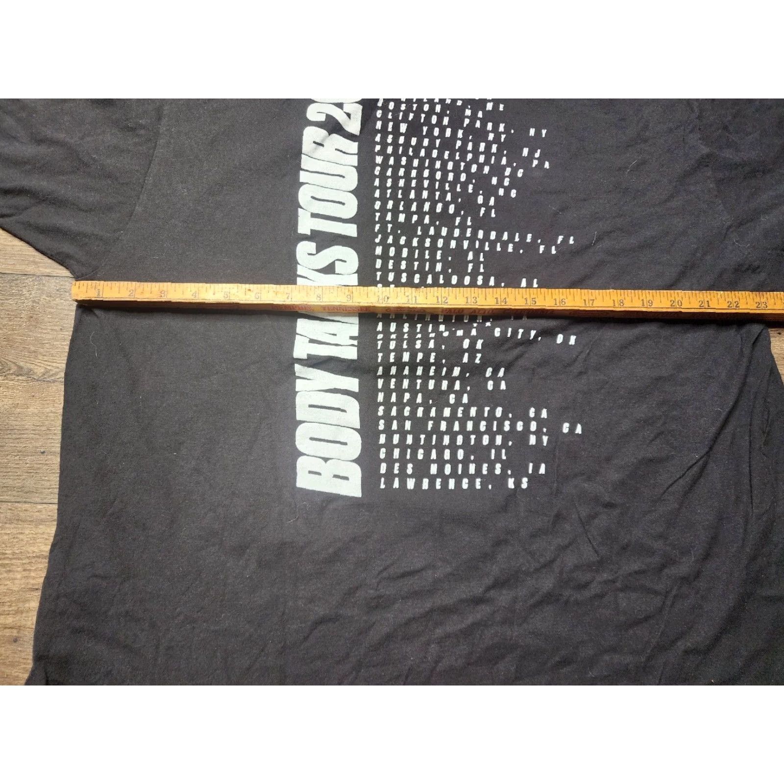 Vintage THE STRUTS T SHIRT Mens 2XL Black Short Sleeve 100% Cotton Unisex Adults Body Talks Tour 2018 Size US XXL / EU 58 / 5 - 3 Thumbnail