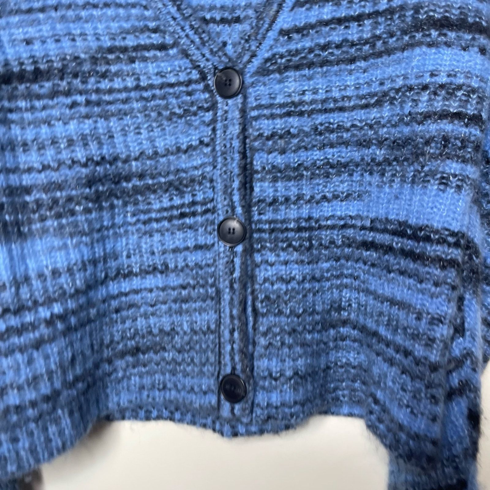 NAADAM Naadam Space-Dye Puff-Sleeve Alpaca Blend Cardigan Sweater L Size L / US 10 / IT 46 - 5 Thumbnail