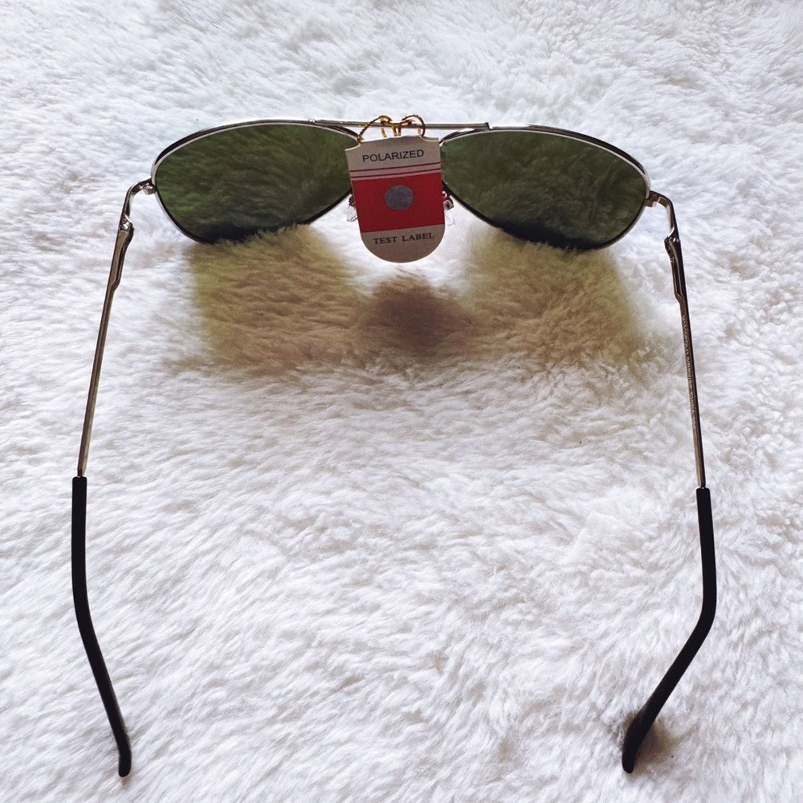 Other Zuri Silver w/ Green & Blue Lense Mirrored Sunglasses Size ONE SIZE - 10 Thumbnail