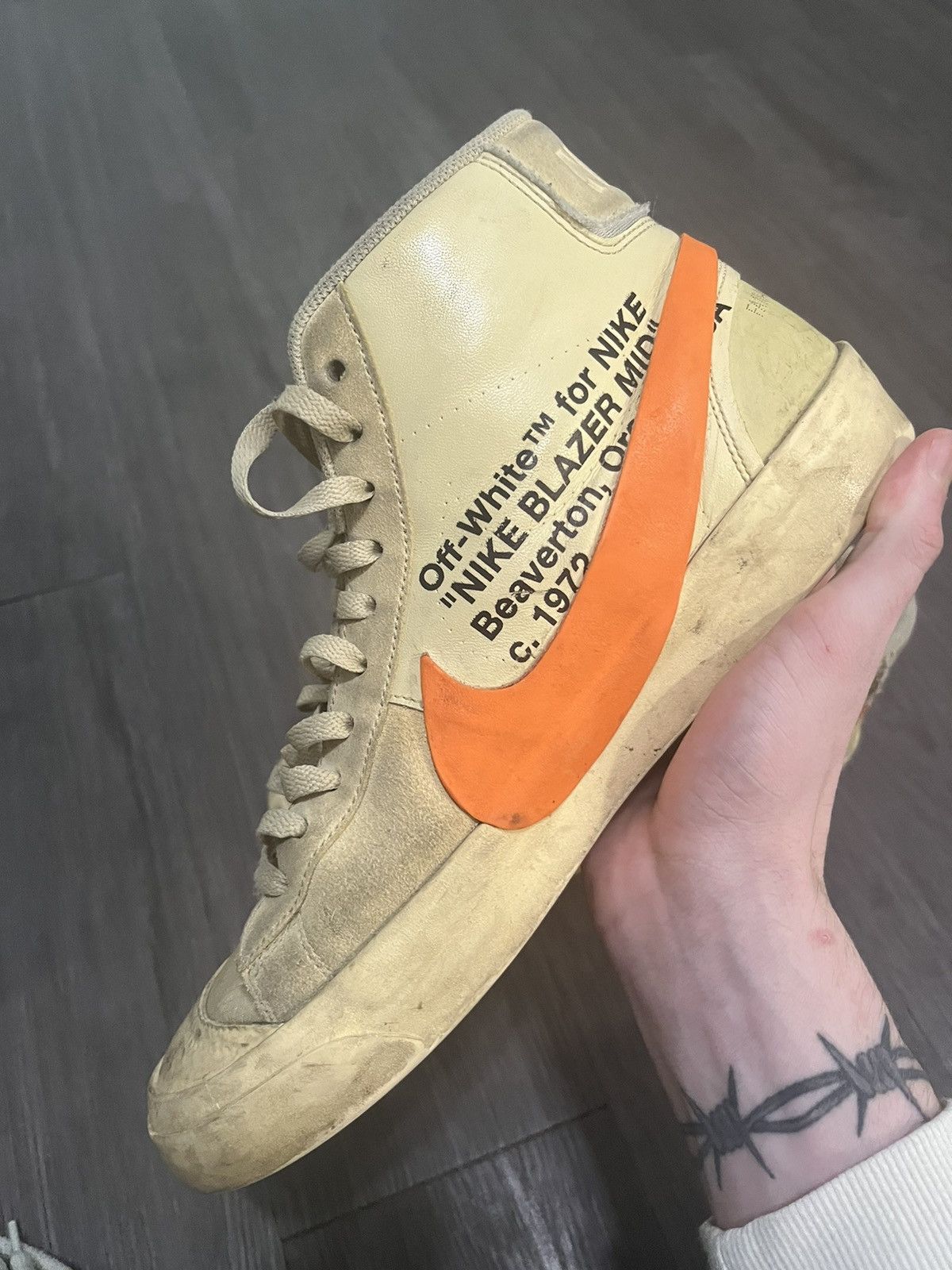 Nike Off White X Blazer Mid All Hallows Eve | Grailed