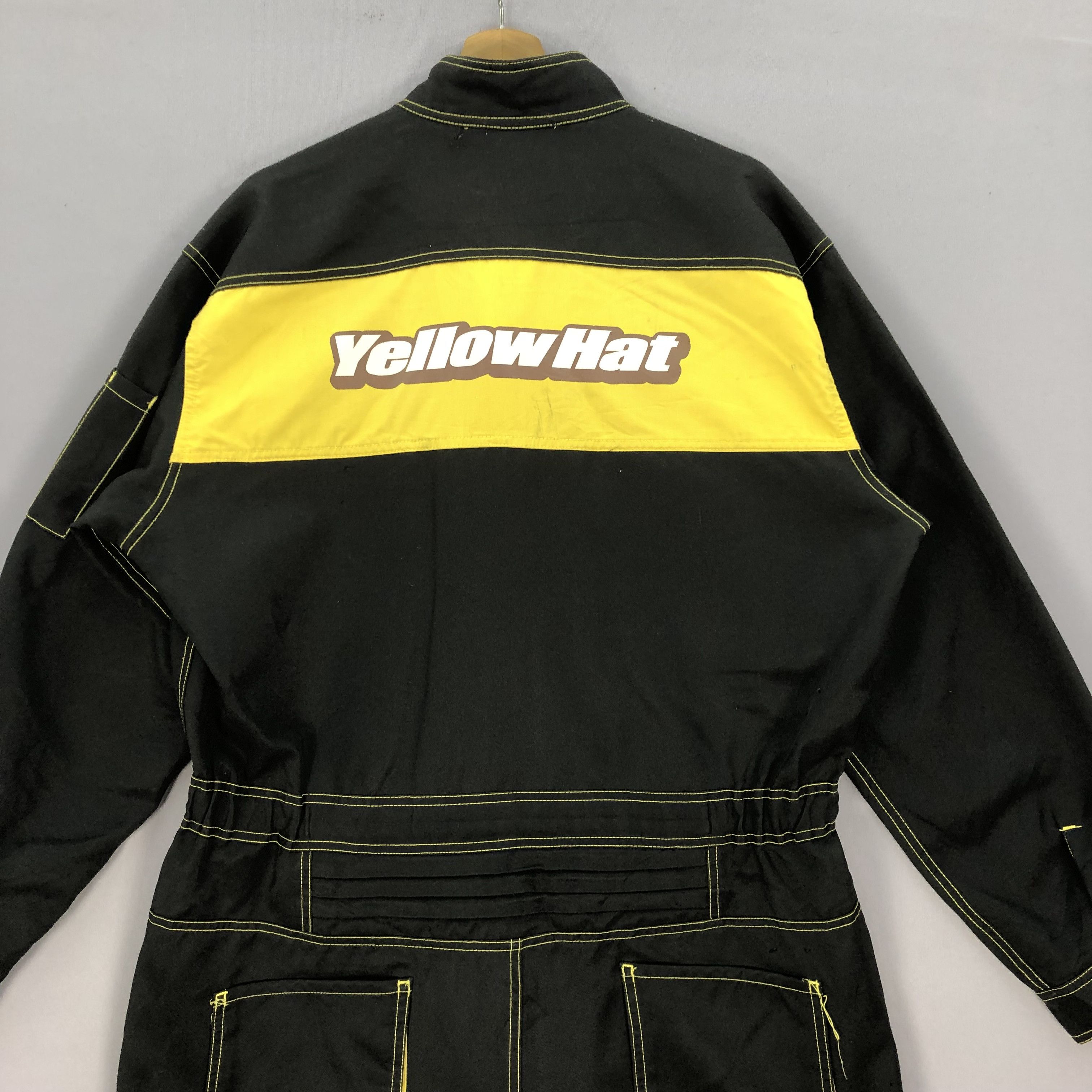 Vintage Vintage Japanese Yellow Hat Workers Overall Size US 40 / EU 56 - 5 Thumbnail