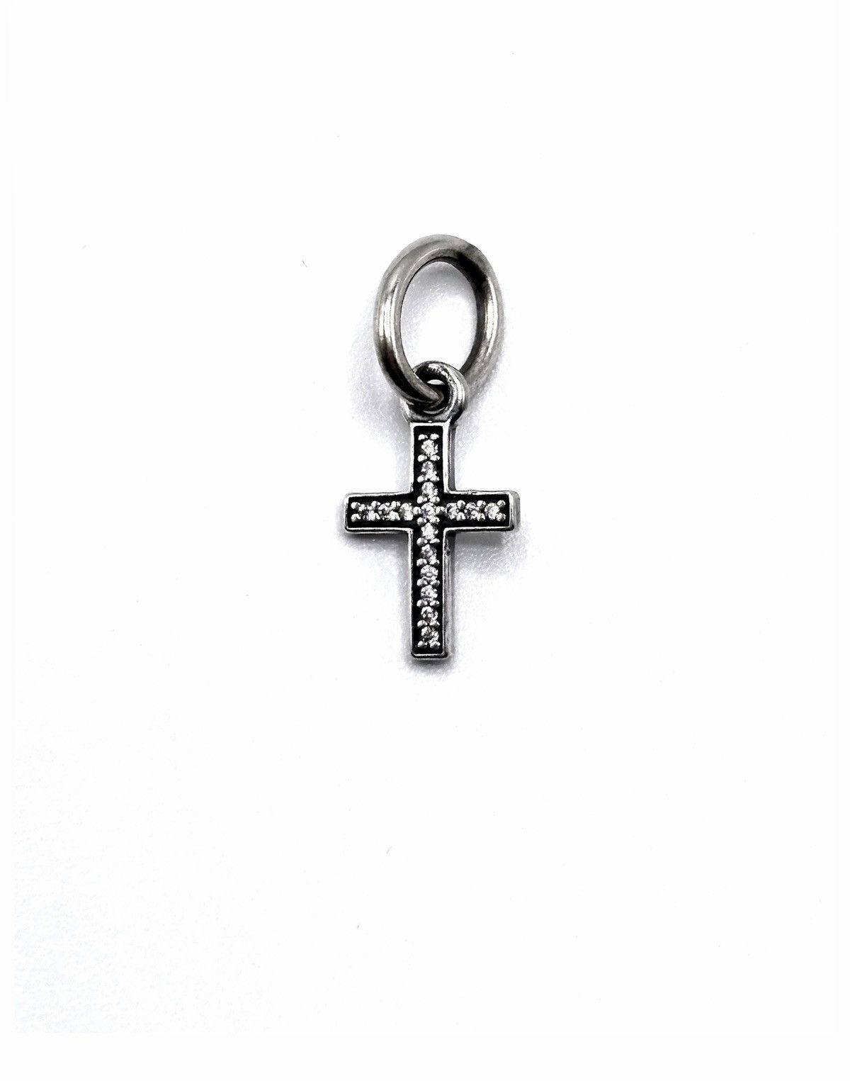 pandora Pandora .925 Pavé Cross Dangle Charm Pendant Size ONE SIZE - 2 Thumbnail