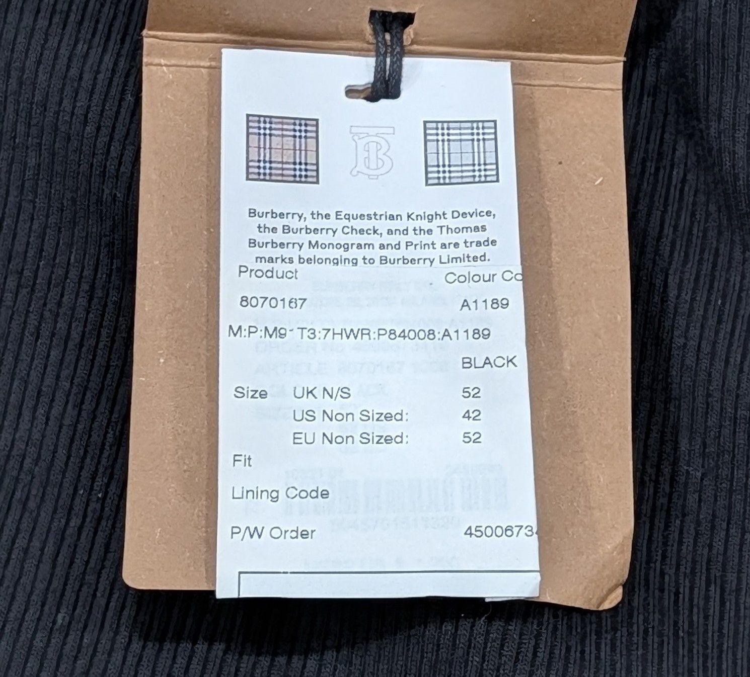 Burberry Burberry Panel Detail Tailored Trousers Pants Black 48 US 32 Size US 32 / EU 48 - 8 Thumbnail