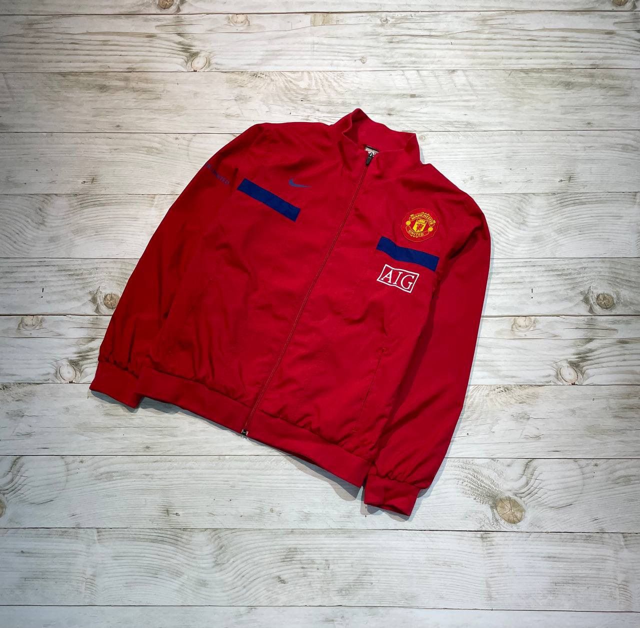 Nike Nike Manchester United 2008 2009 Training Jacket Soccer Size US M / EU 48-50 / 2 - 1 Thumbnail