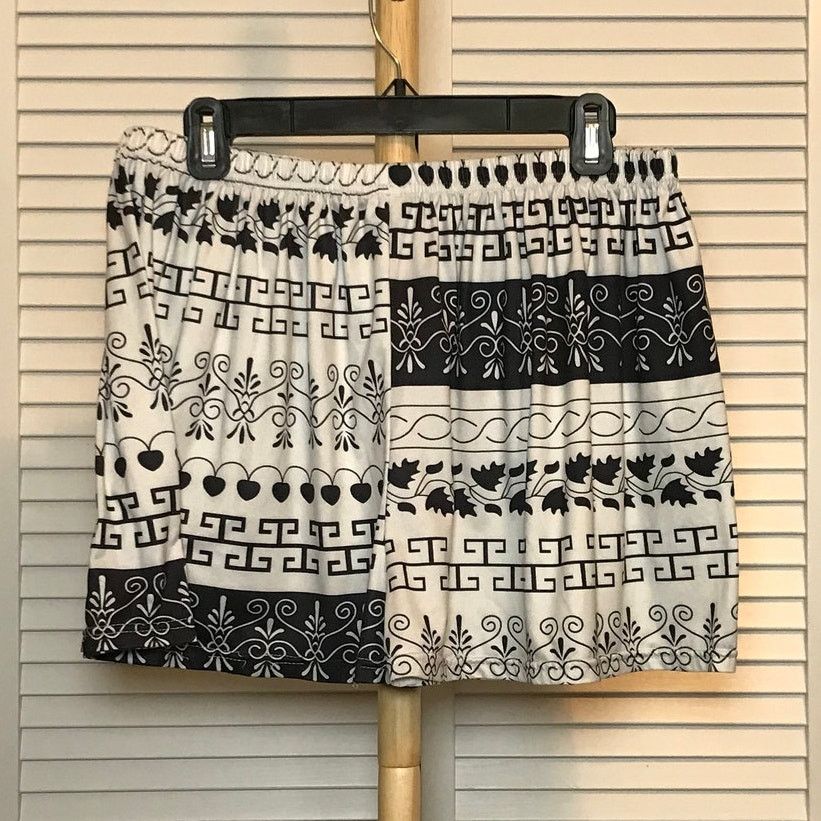 Other Geometric Floral Stretch Relaxed Fit Shorts 3XL Size 31" - 2 Thumbnail