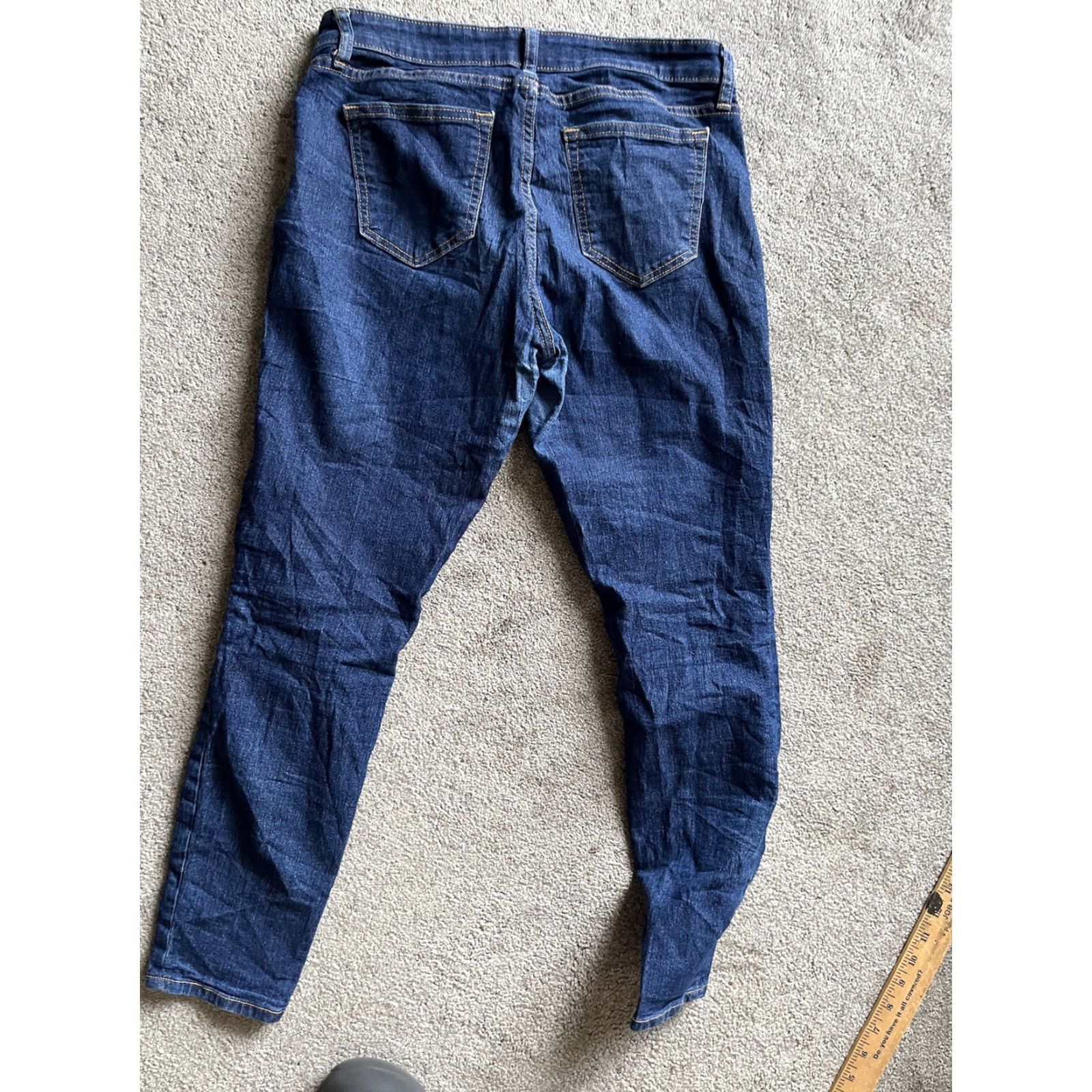 Gap Gap Jeans Womens Size 8 Blue Medium Wash Skinny Stretch Size 30" / US 8 / IT 44 - 5 Thumbnail
