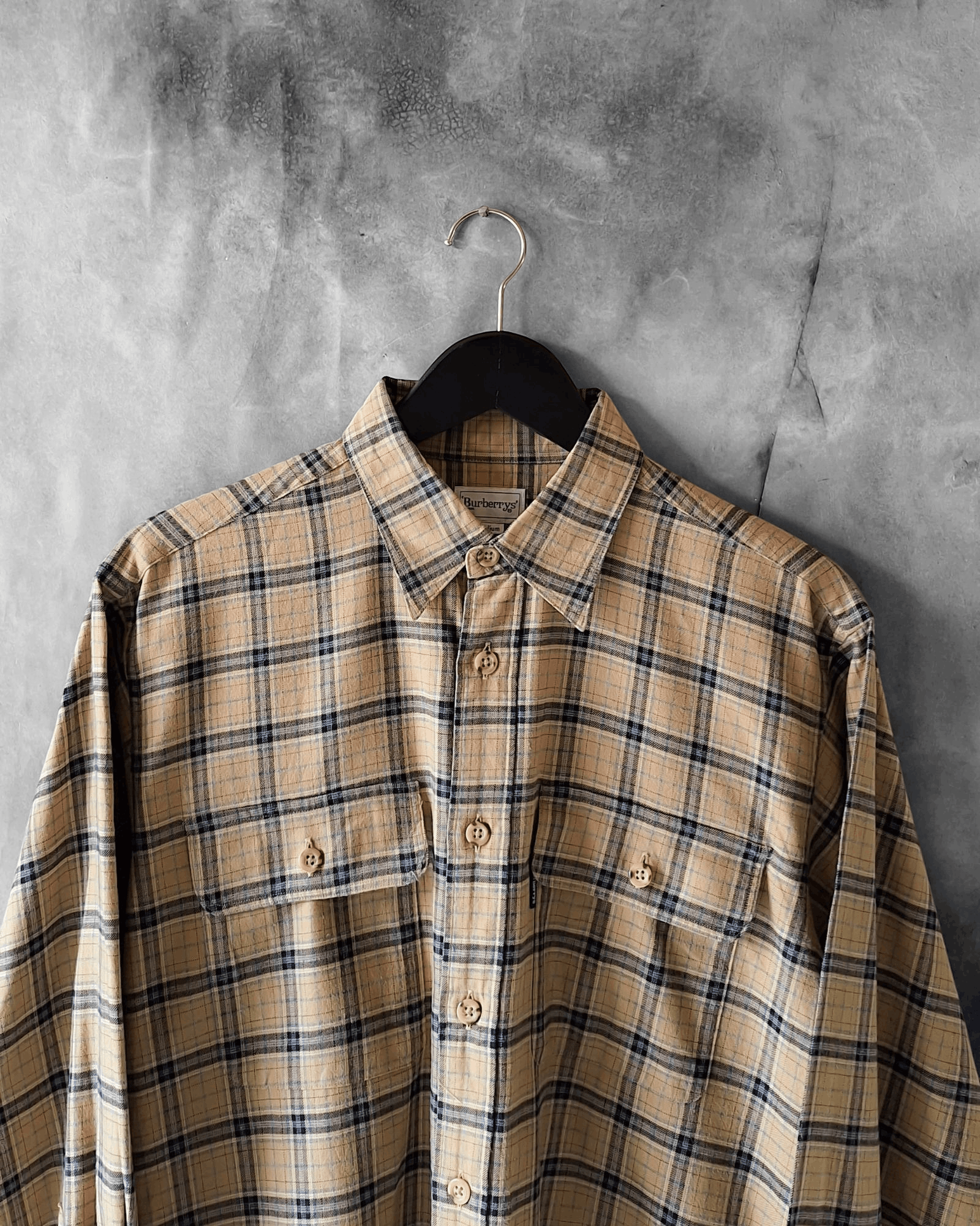 Burberry Vintage 90s Burberry Nova Check Shirt Size US M / EU 48-50 / 2 - 4 Thumbnail
