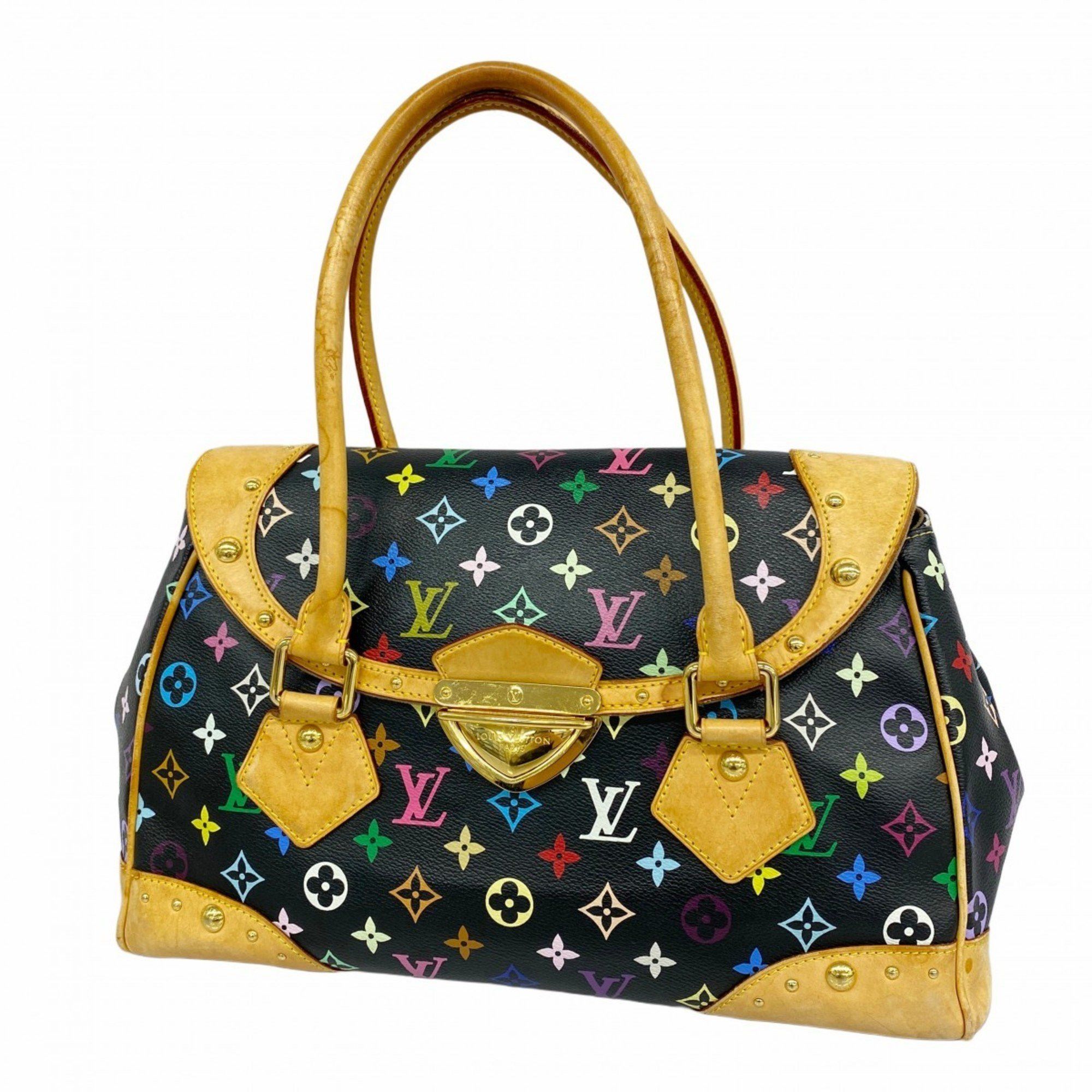 Louis Vuitton Shoulder Bag Monogram Multicolor Beverly Gm M40202 Noir Ladies, Women's