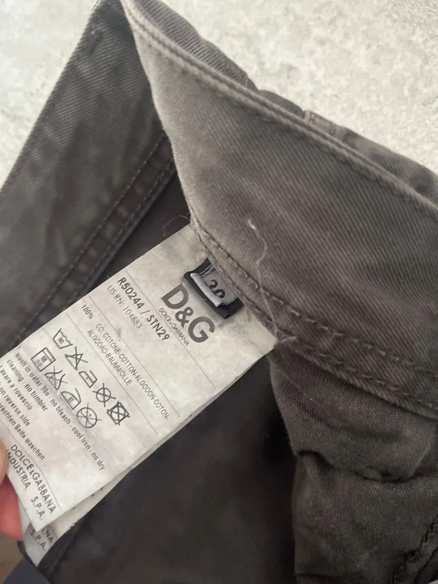 Dolce & Gabbana AW2011 Dolce & Gabbana Grey Patchwork Pants Size US 30 / EU 46 - 6 Thumbnail
