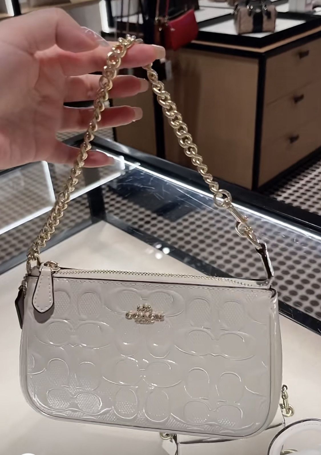 Coach Nolita 19 In Signature Leather CU000 Size ONE SIZE - 3 Thumbnail