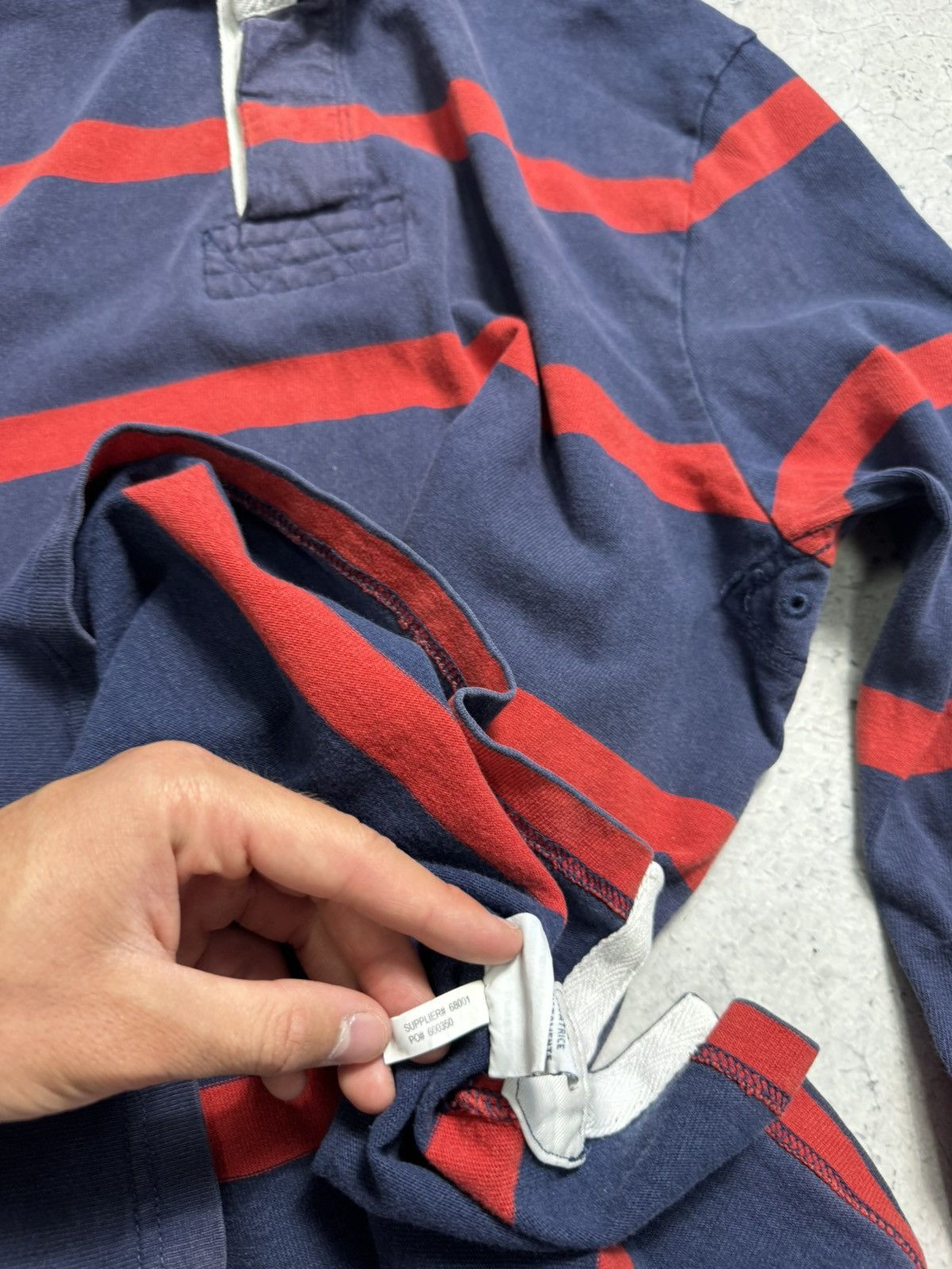 Polo Ralph Lauren Polo Ralph Lauren Rugby Sweatshirt Vintage 90’s PRL Size US L / EU 52-54 / 3 - 8 Thumbnail