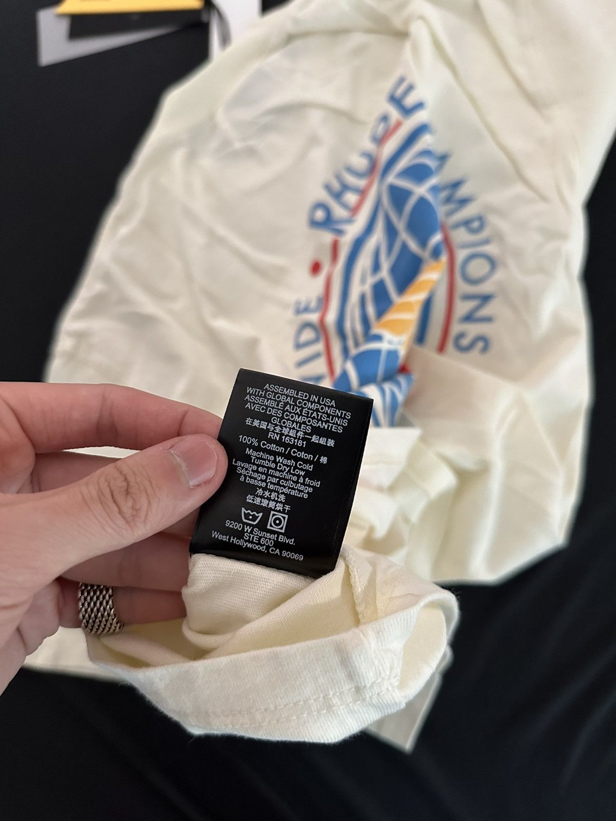 Rhude Rhude Worldwide Tee Size US S / EU 44-46 / 1 - 5 Thumbnail