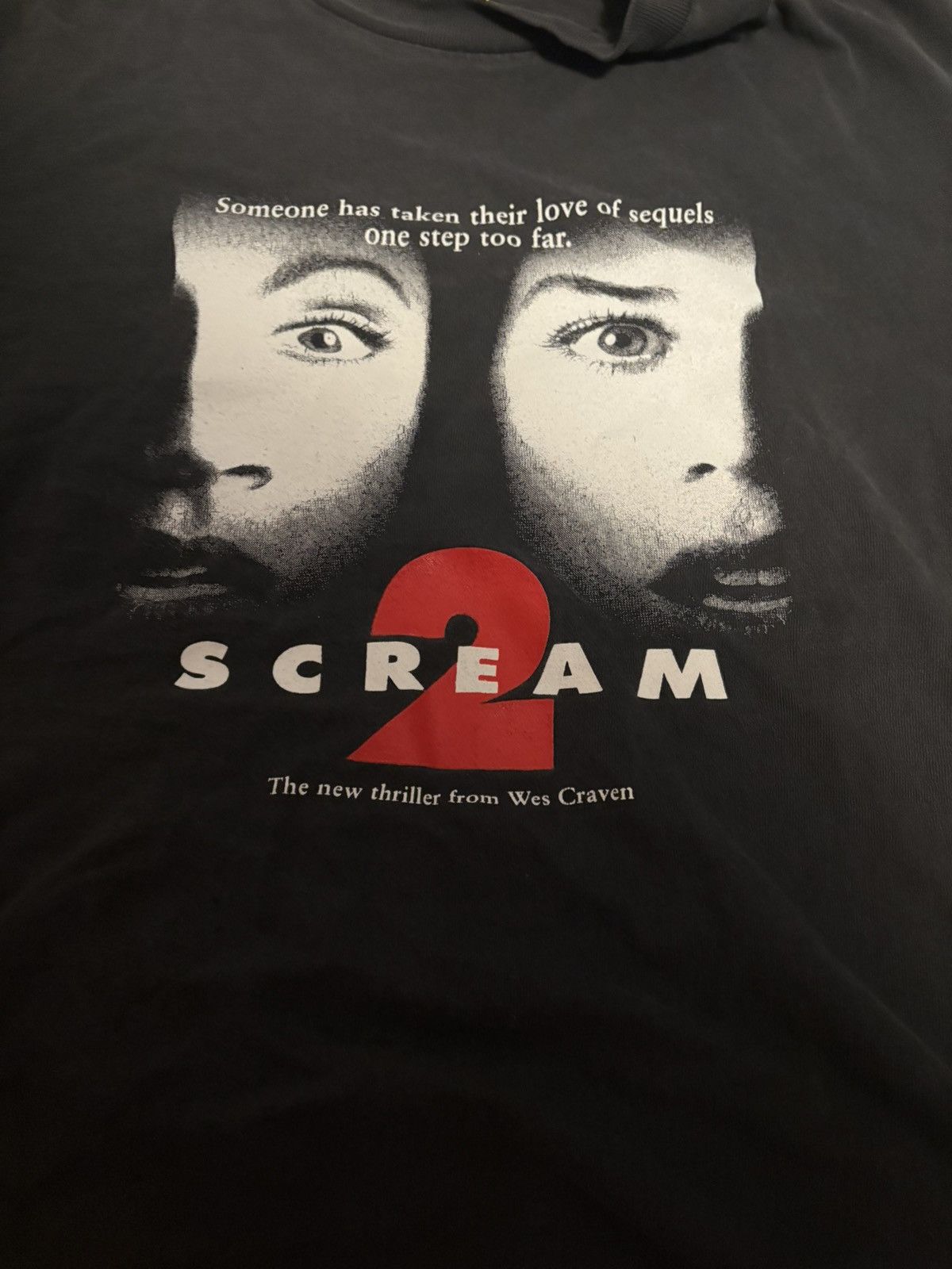 Vintage 1997 Scream 2 / Jackie Brown doublesided Promo Tee Gildan XL Size US XL / EU 56 / 4 - 4 Thumbnail