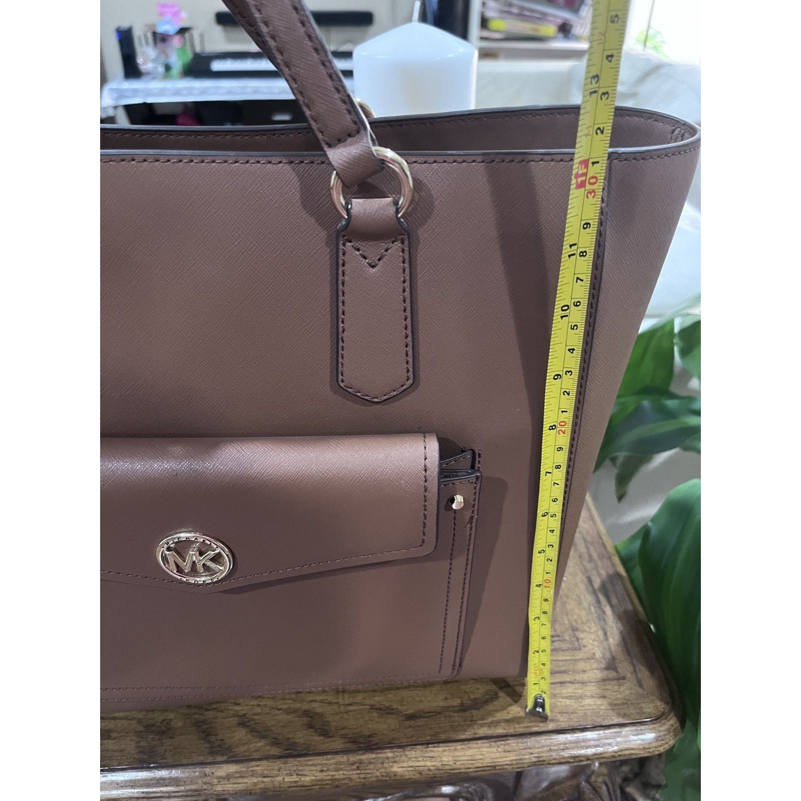 Michael Kors New Michael Kors Joey Large Saffiano Leather Pocket Tote Size ONE SIZE - 3 Thumbnail