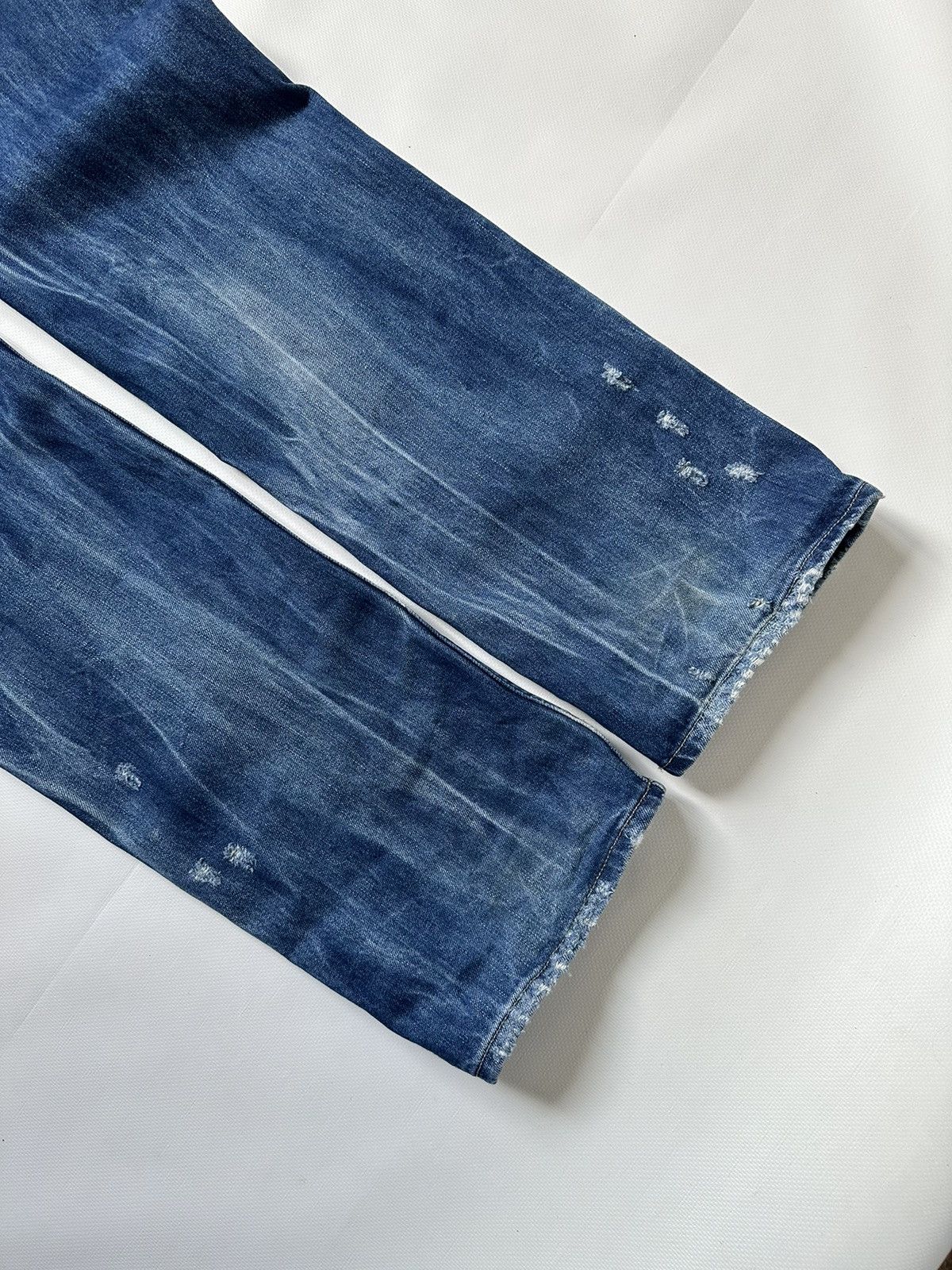 Diesel Y2K Distressed Diesel Jeans Baggy Size US 36 / EU 52 - 15 Thumbnail
