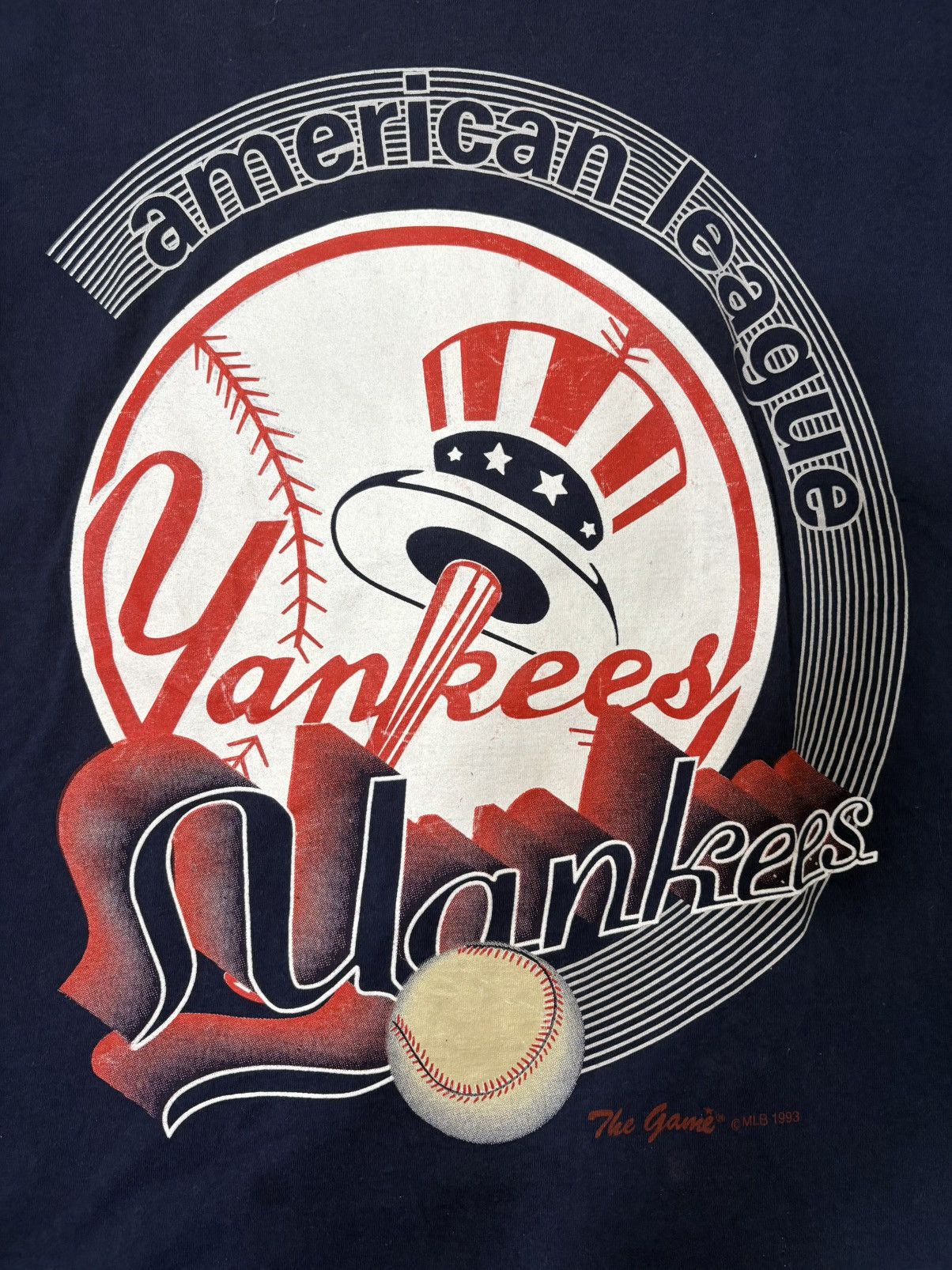 New York Yankees Vintage 1993 New York Yankees Big logo shirt Size US L / EU 52-54 / 3 - 2 Thumbnail