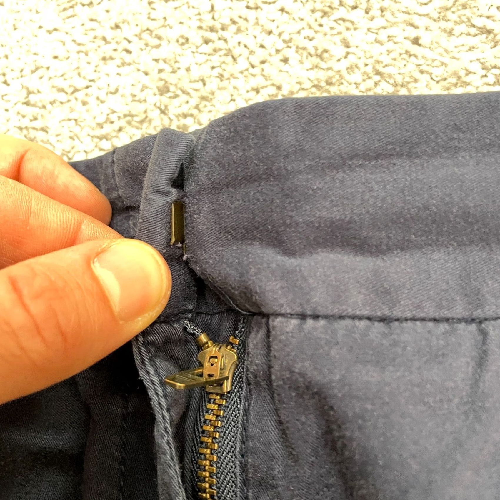J.Crew J.Crew Womens Chino Shorts Blue Size 2 Casual Outdoor Cotton Broken-In Mid Rise Size 26" / US 2 / IT 38 - 4 Thumbnail