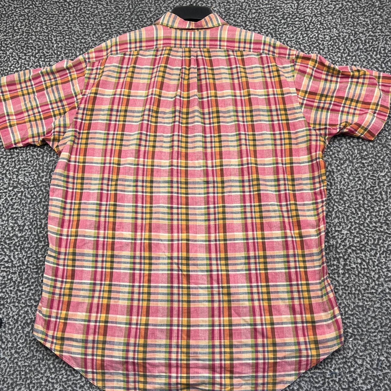 Ralph Lauren Vintage Ralph Lauren Blake Button Down L Plaid ShortSleeve Size US L / EU 52-54 / 3 - 6 Thumbnail