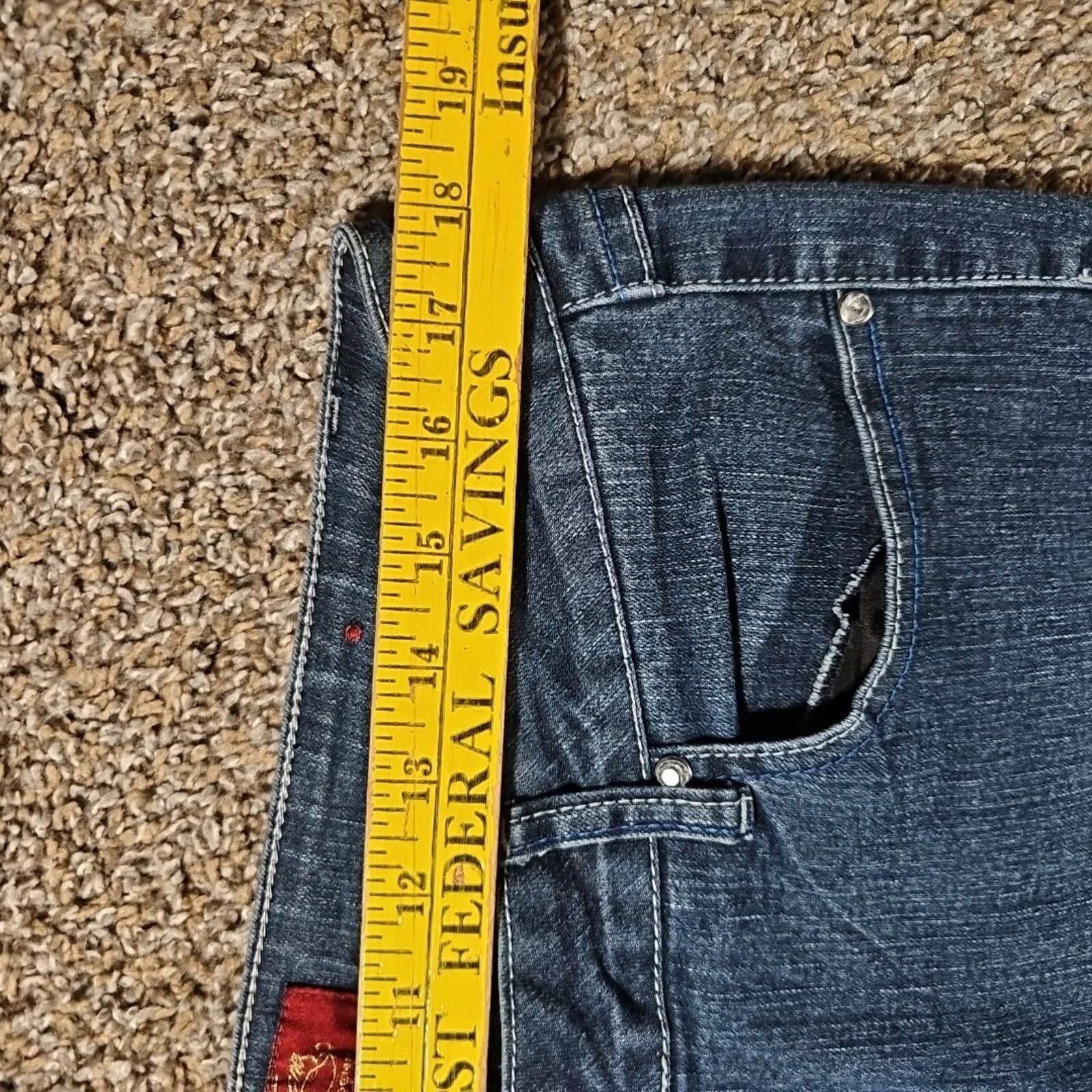 Other One5one Sz14 Jeweled Flap Pocket Jeans Size 36" / US 14 / IT 50 - 5 Thumbnail