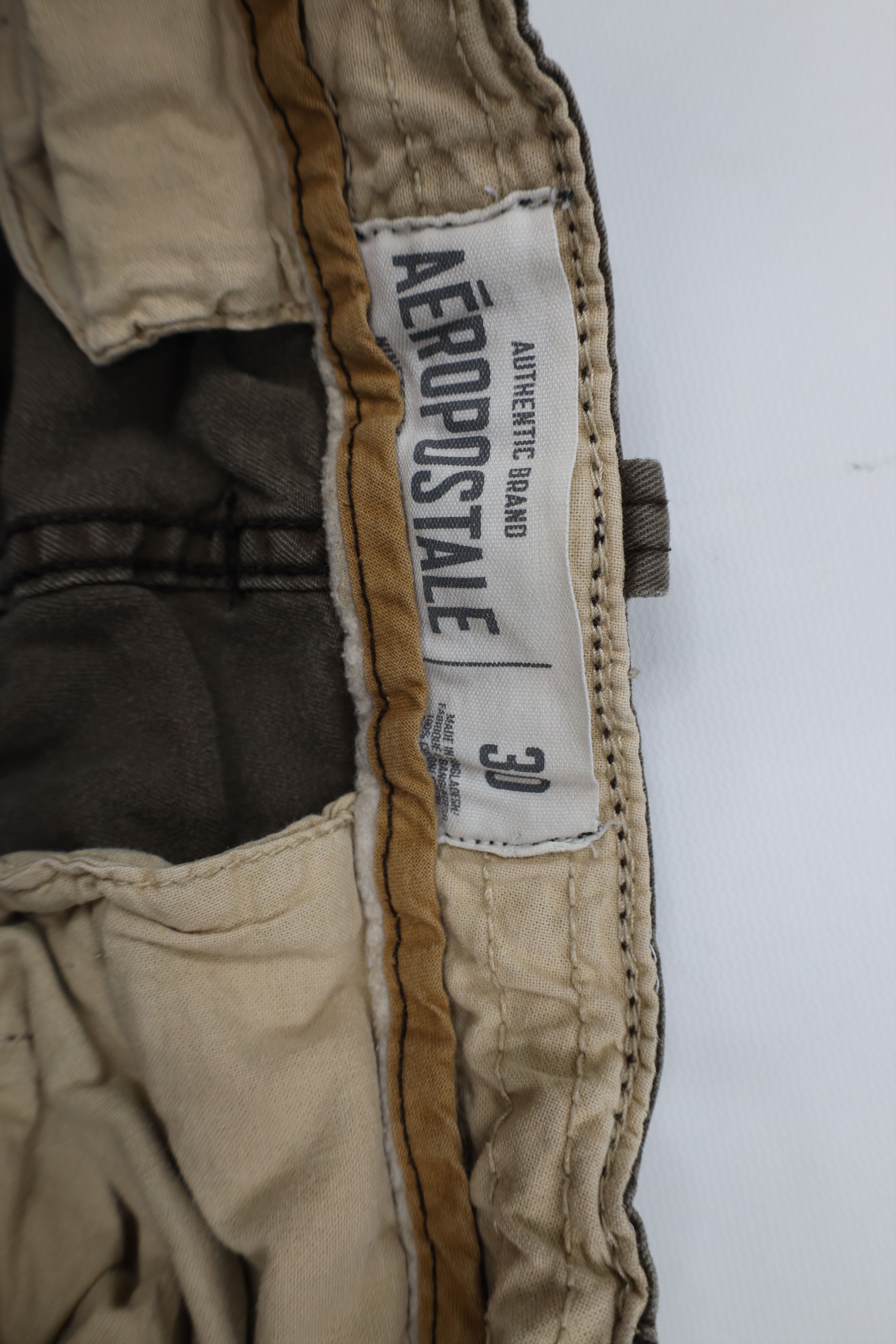 Aeropostale Vintage Y2K Aeropostale Heavyweight Surplus Cargo Shorts Size US 30 / EU 46 - 8 Thumbnail