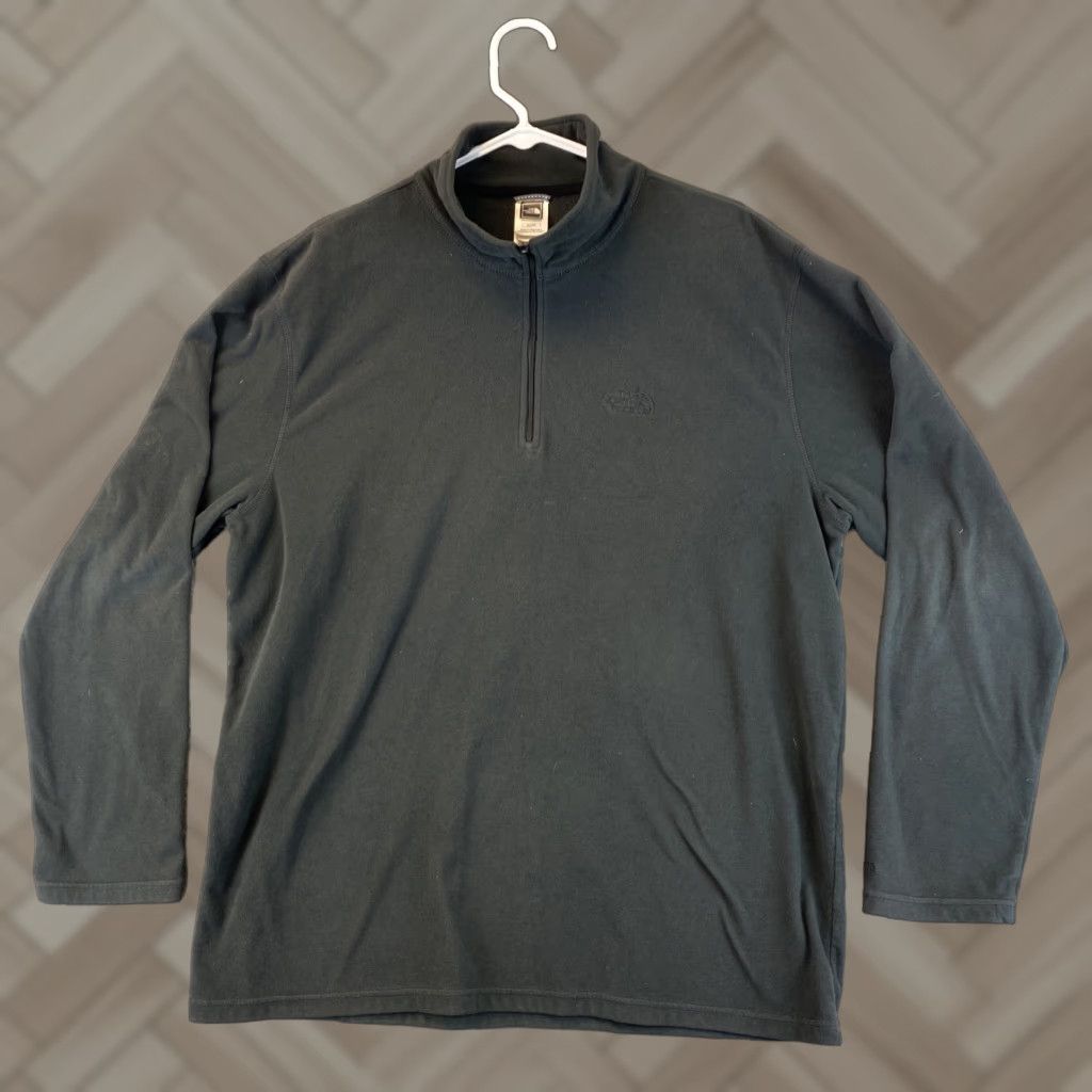 The North Face The North Face 1/4 Zip Fleece Pullover Black Sweater Men’s Size XL Logo 56-12 Size US XL / EU 56 / 4 - 1 Thumbnail