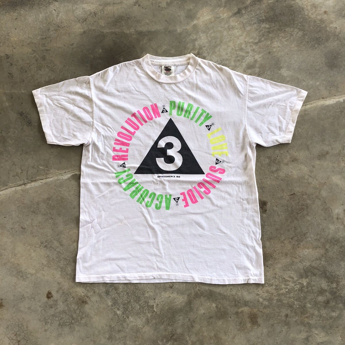 Band Tees × Vintage SPACEMEN 3 1989 Revolution Spiritualized Vintage T-Shirt Size US XL / EU 56 / 4 - 1 Thumbnail