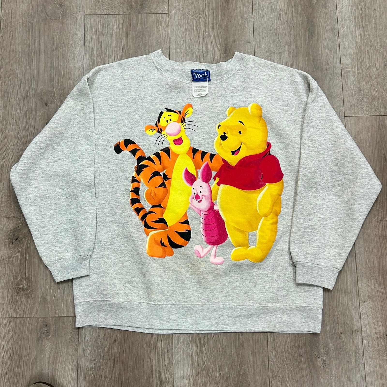 Disney Vintage 90s Winnie The Pooh Disney Sweater Crewneck Size M/L Size M / US 6-8 / IT 42-44 - 1 Thumbnail