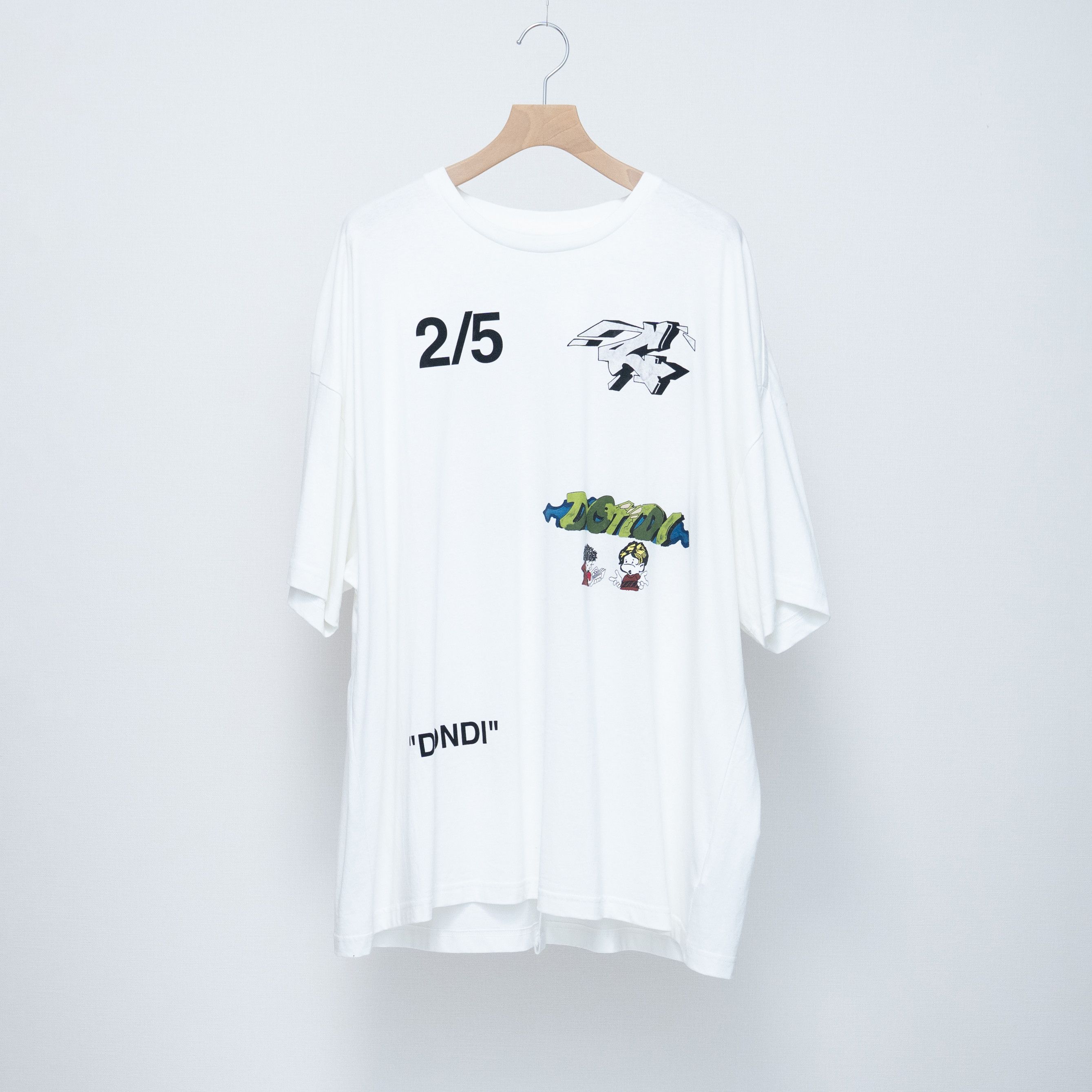Off-White Spring-Summer 2019 Collection SUPER MEGA OVERTEE T-Shirt Size US XXS / EU 40 - 4 Thumbnail