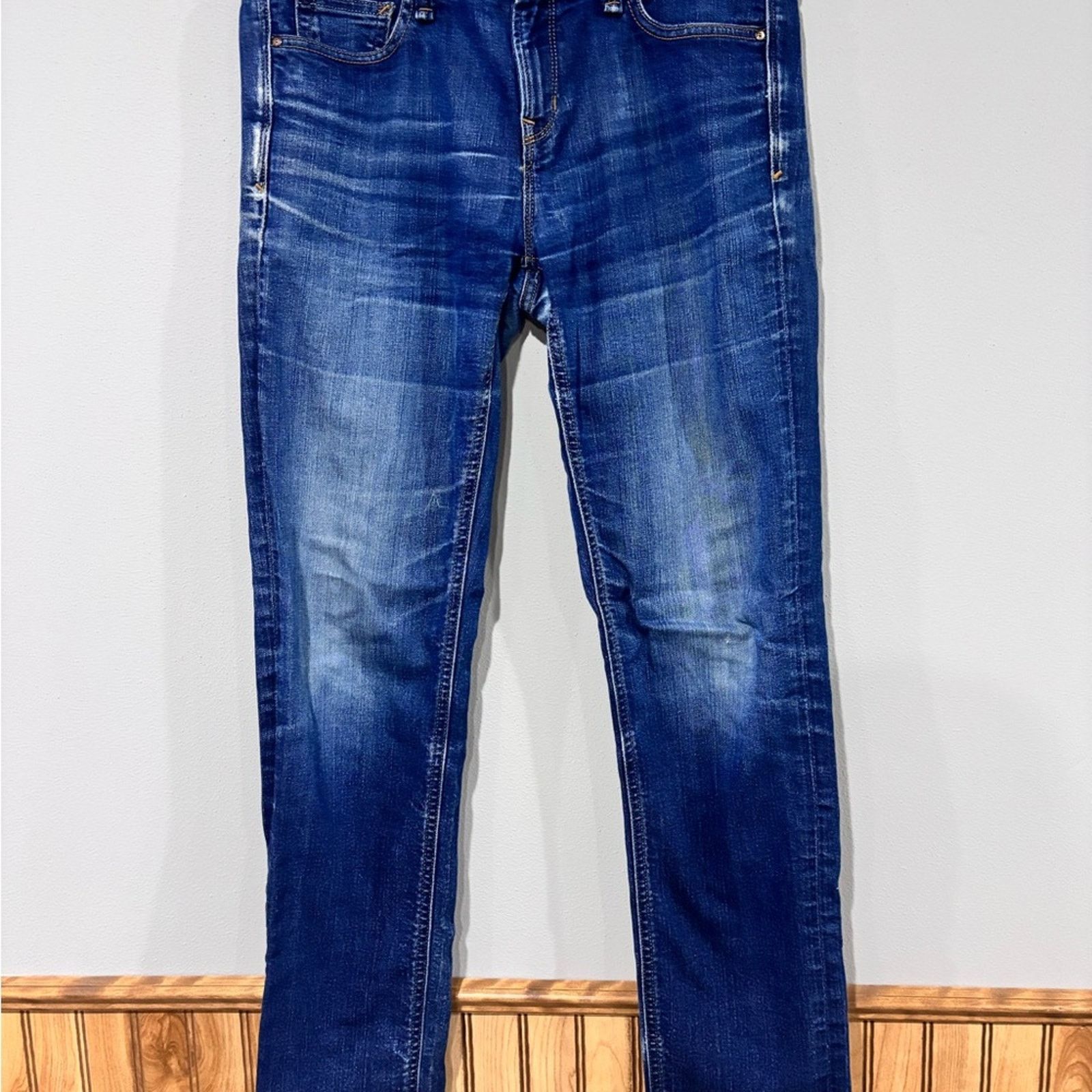 Gap GAP Men's Indigo Straight Jeans Size US 30 / EU 46 - 2 Thumbnail