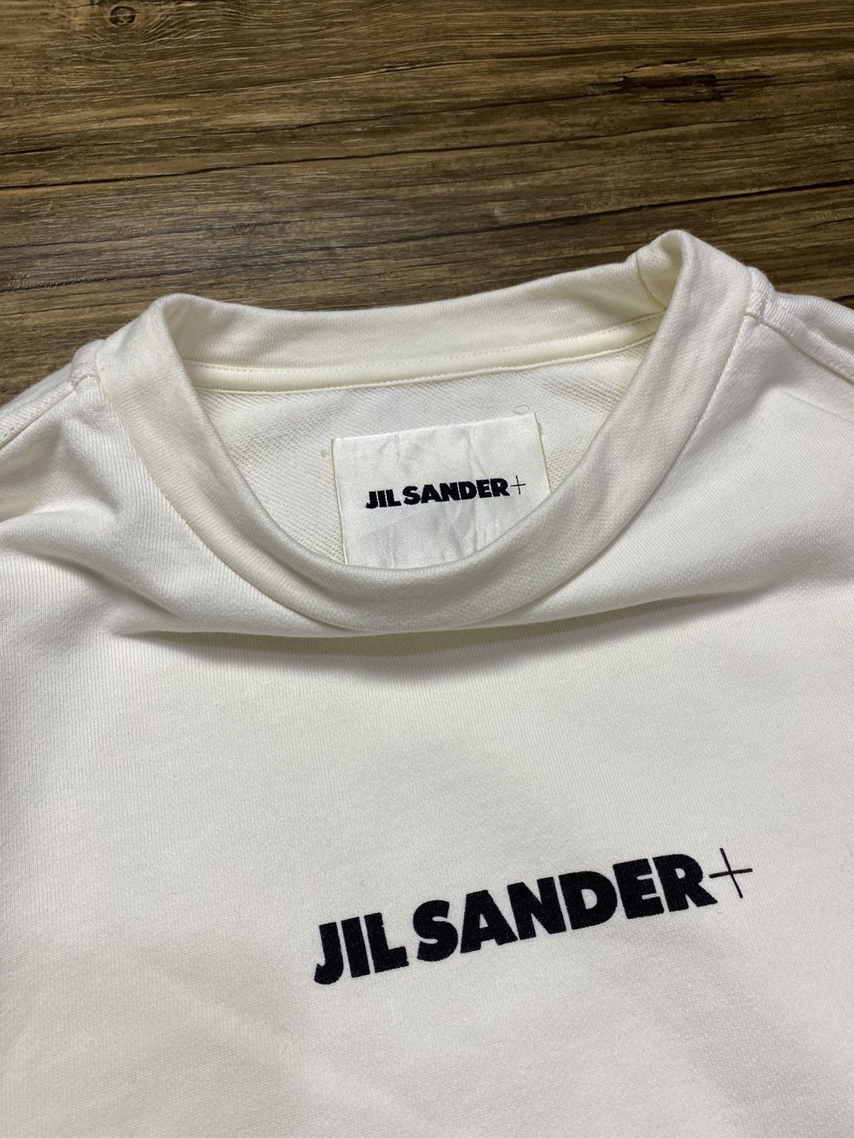 Jil Sander JIL SANDER SWEATSHIRT LOGO Size US L / EU 52-54 / 3 - 3 Thumbnail
