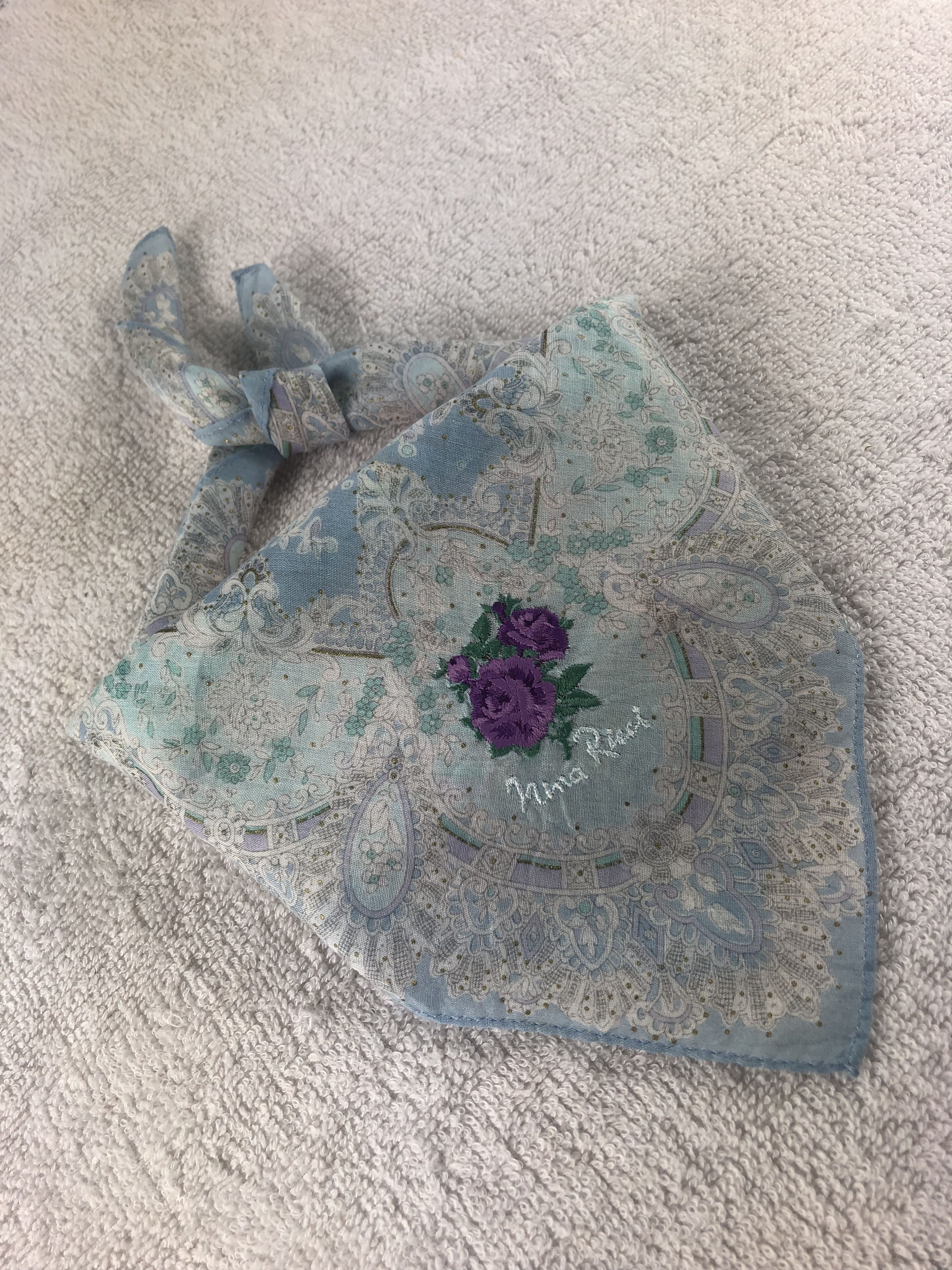 Nina Ricci × Vintage Nina Ricci Handkerchief / Bandana / Neckerchief Size ONE SIZE - 2 Thumbnail