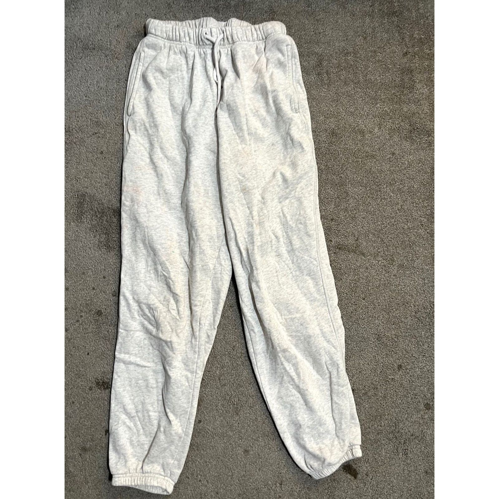Old Navy Old Navy Sweatpants Gray Drawstring Pull On Casual Womens XS Jogger Tapered Activewear Pants, Regular Fit Size 26" / US 2 / IT 38 - 2 Thumbnail