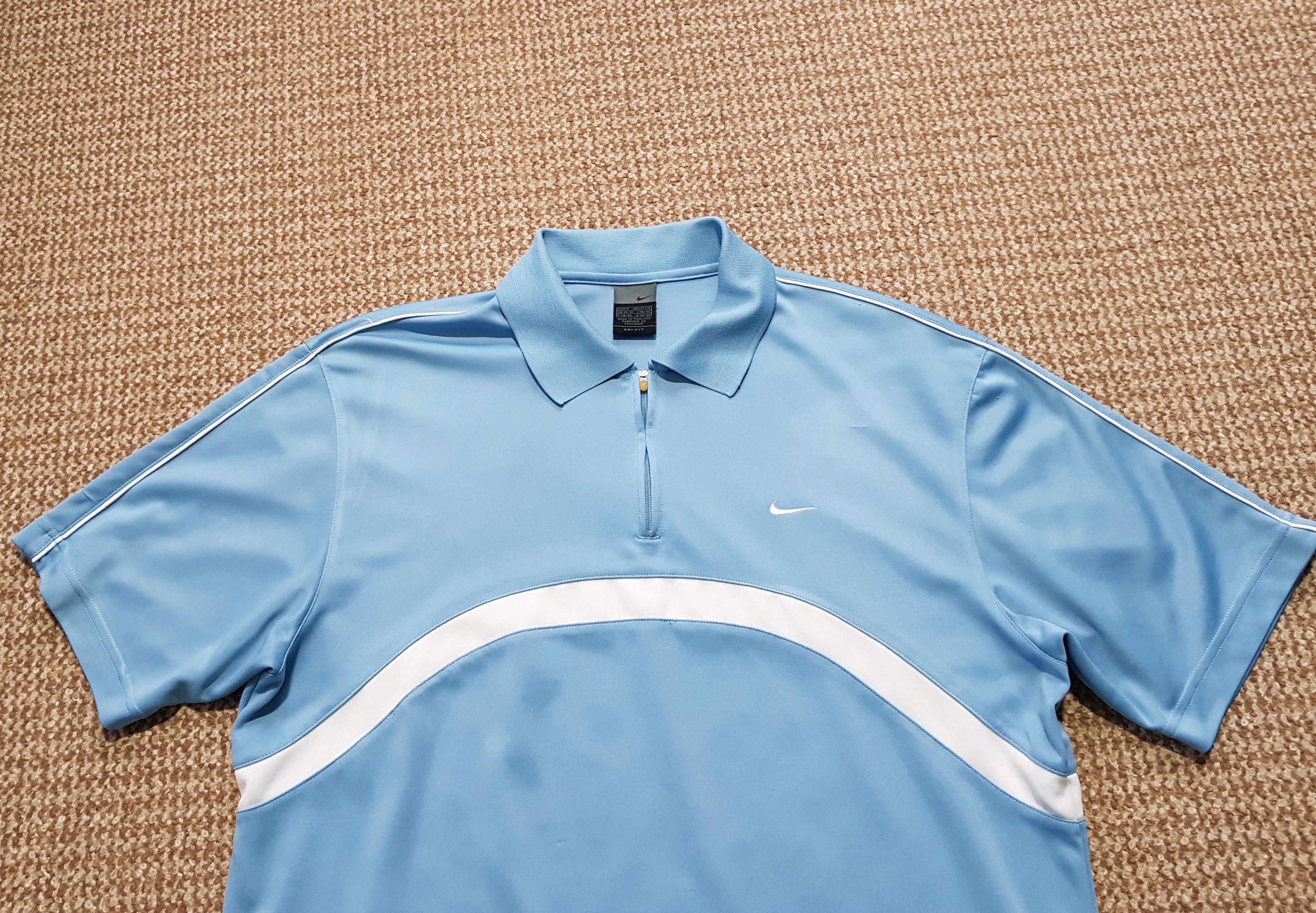 Nike Nike Tennis Federer Cincinnati 2003 Vintage Zip Polo Shirt M Size US M / EU 48-50 / 2 - 3 Thumbnail