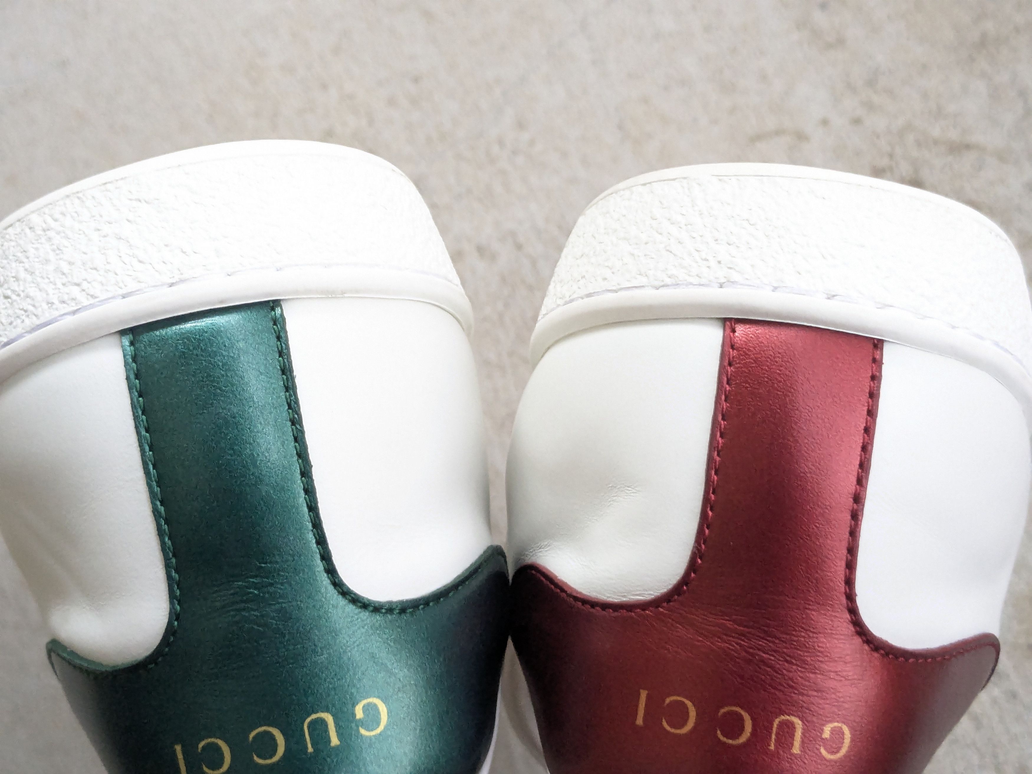 Gucci Gucci Ace Cherry Sneakers 13.5 Leather Low Tops Size US 13 / EU 46 - 14 Thumbnail