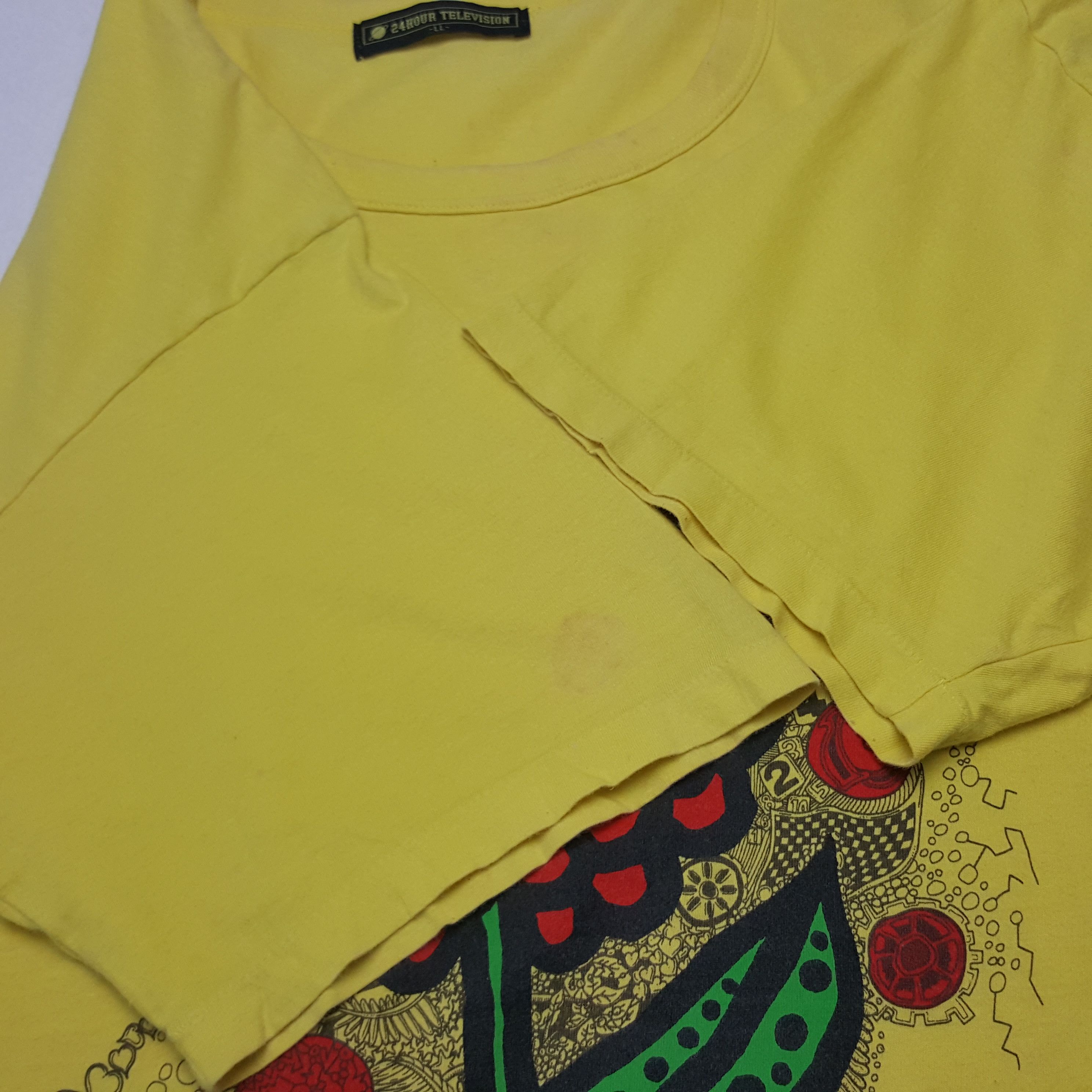 Japanese Brand × Vintage Vintage 24 Hours Television Love Forever Tshirt Size US XL / EU 56 / 4 - 6 Thumbnail