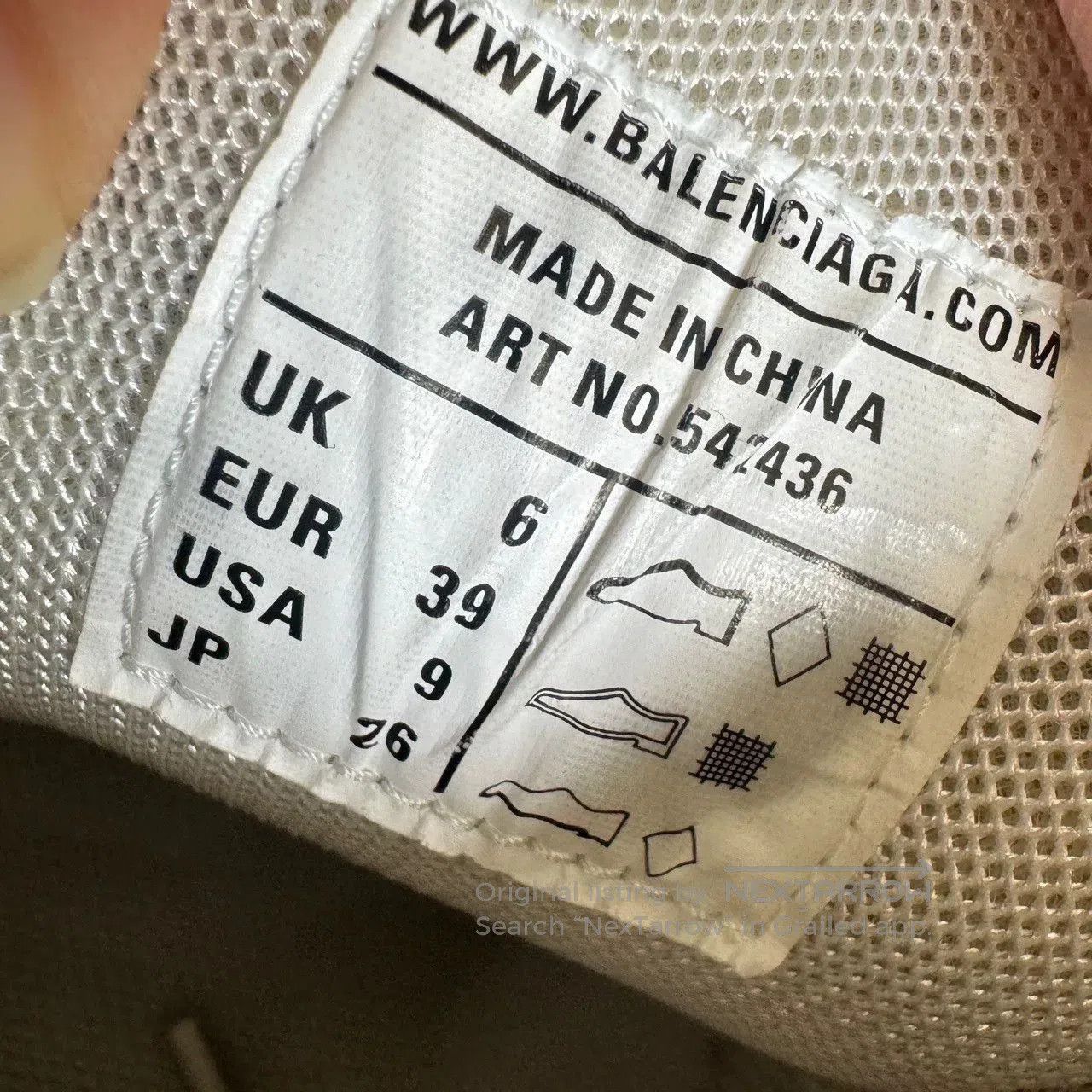 Balenciaga balenciaga track 1.0 dad sneakers in white. Size US 8.5 / EU 41-42 - 5 Thumbnail