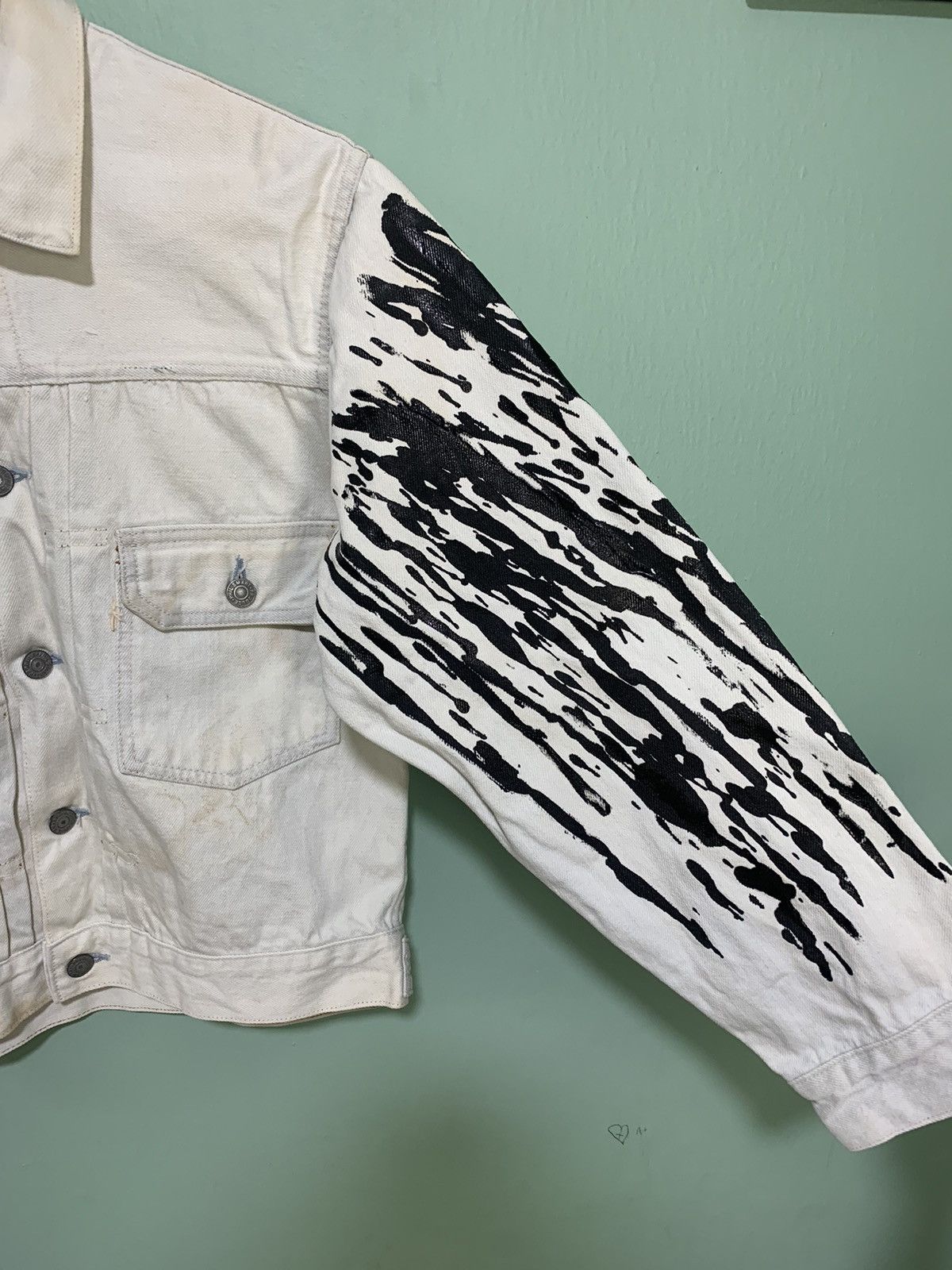 Other +8 Paris Rock ‘FRAGILE” Denim Jacket Size US M / EU 48-50 / 2 - 3 Thumbnail